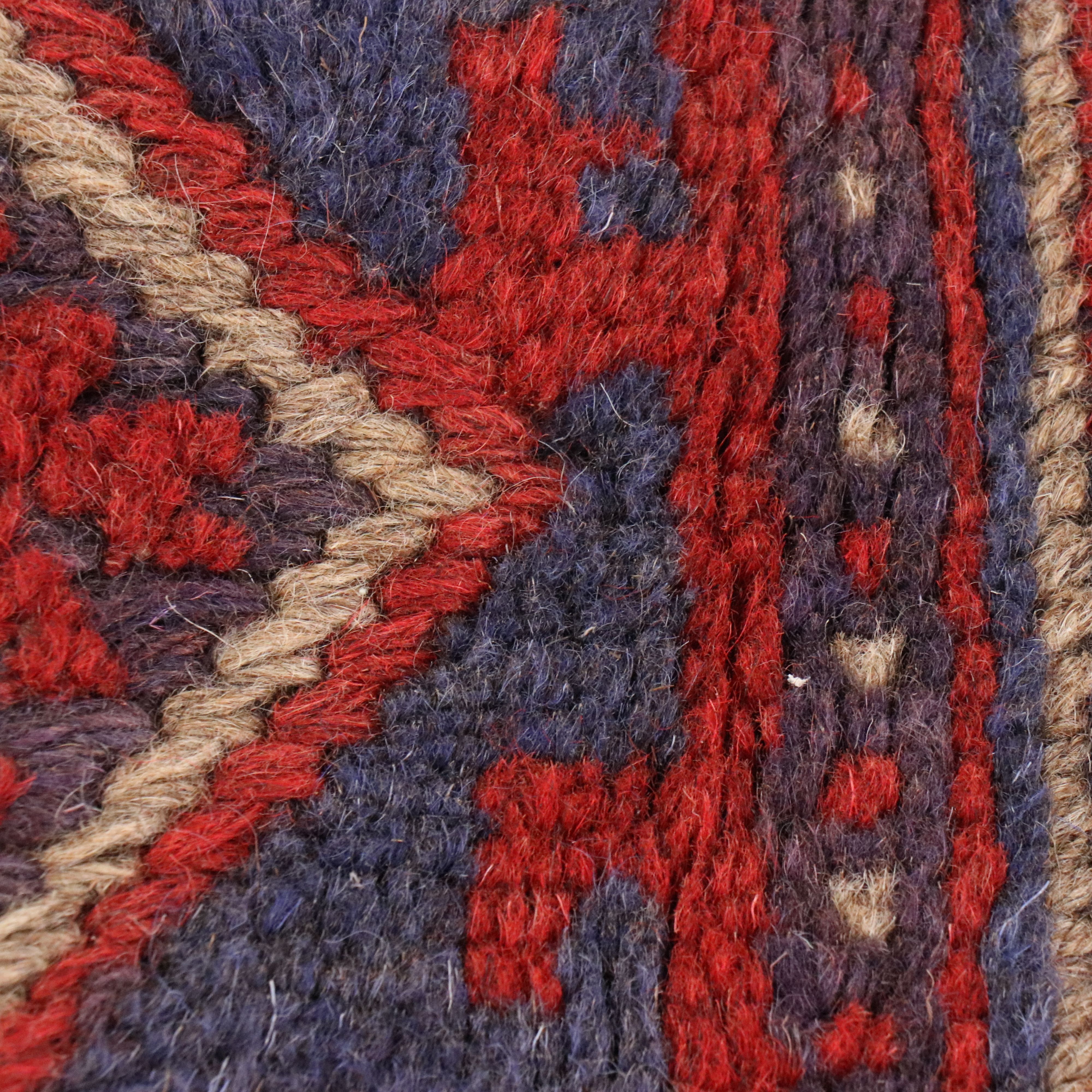 2' x 8' Hand-Knotted Afghan Mashwani Carpet Runner