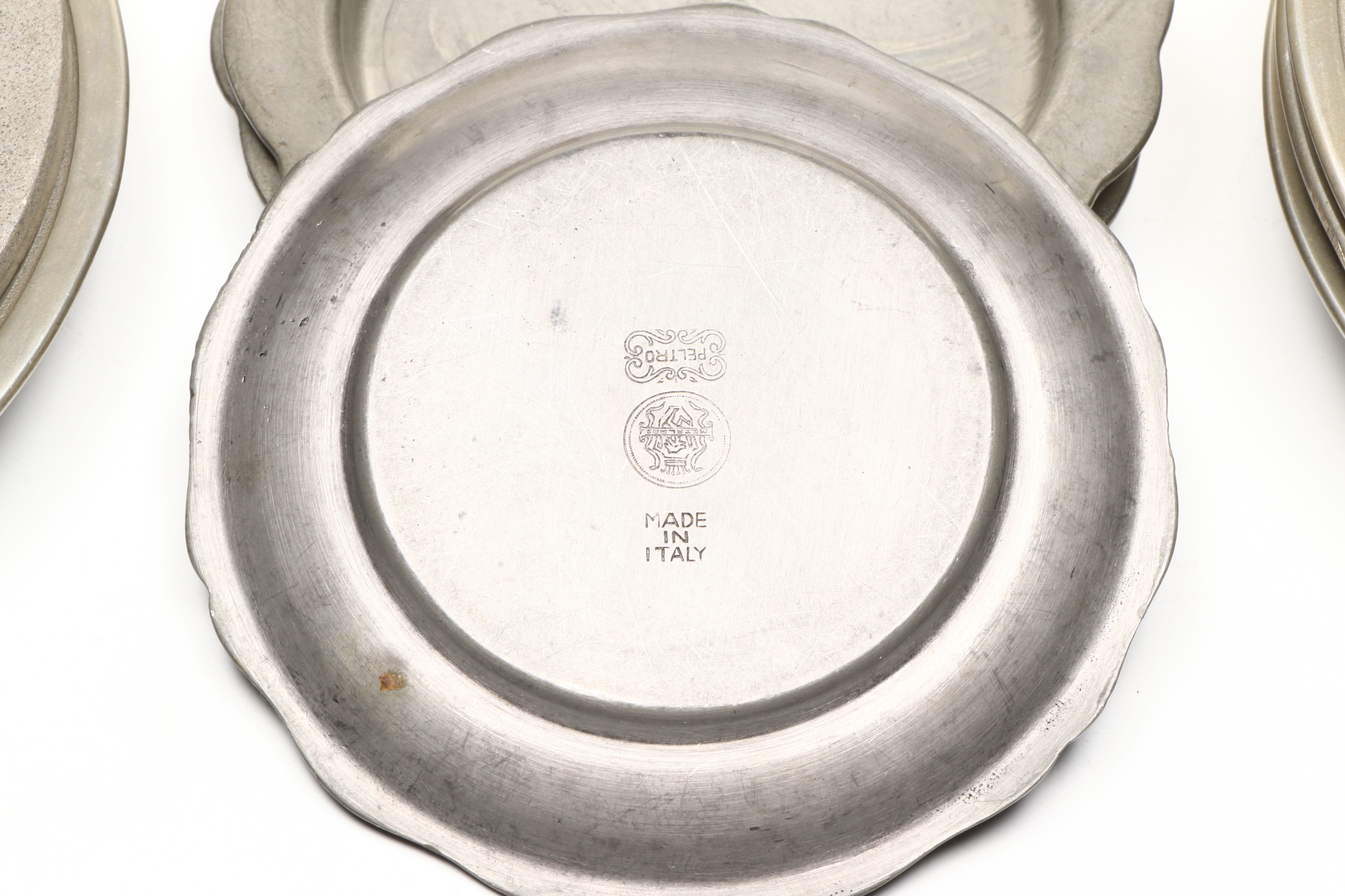 Stieff "Williamsburg", Kayserzinn and More Pewter Tableware and Candle Holders