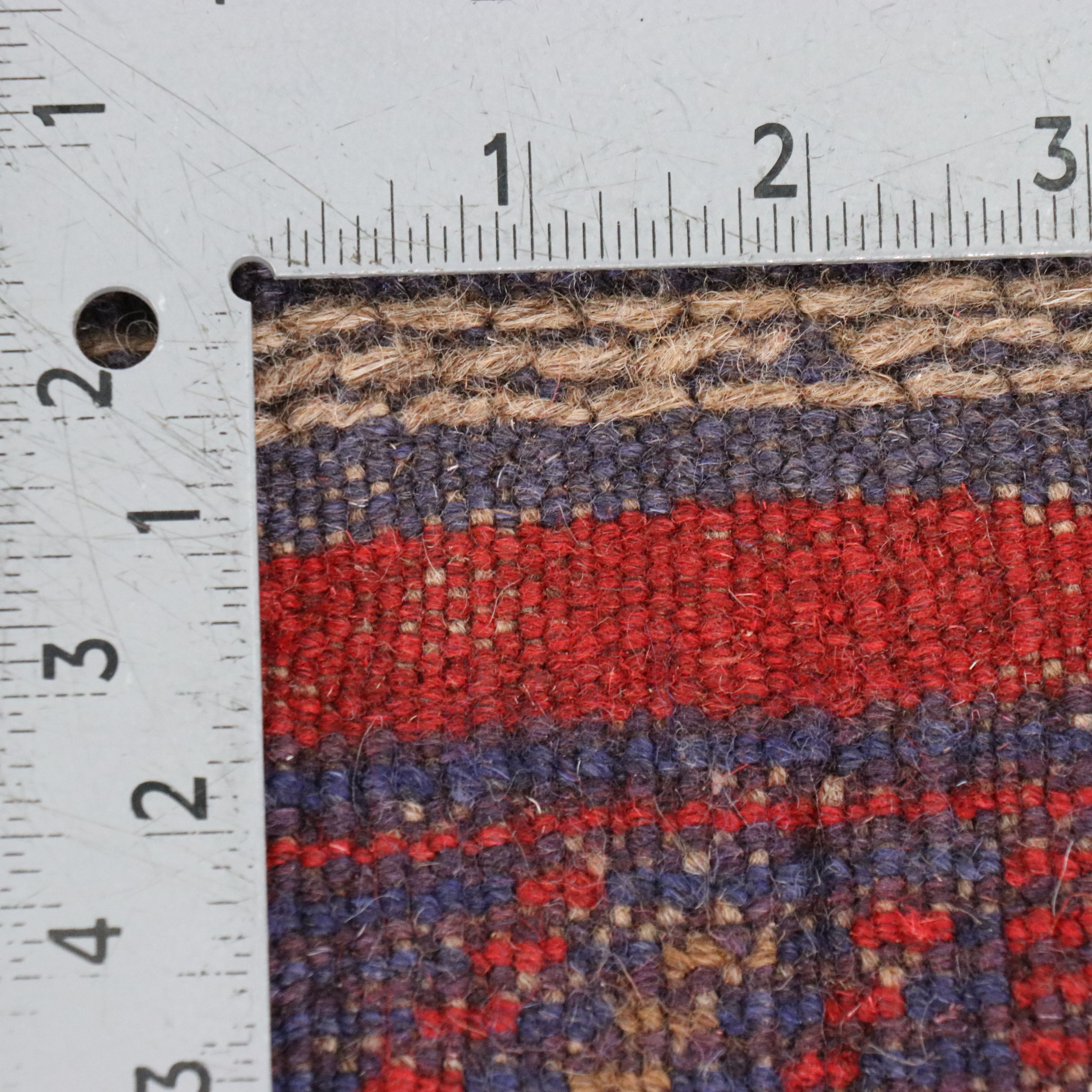 2' x 8' Hand-Knotted Afghan Mashwani Carpet Runner