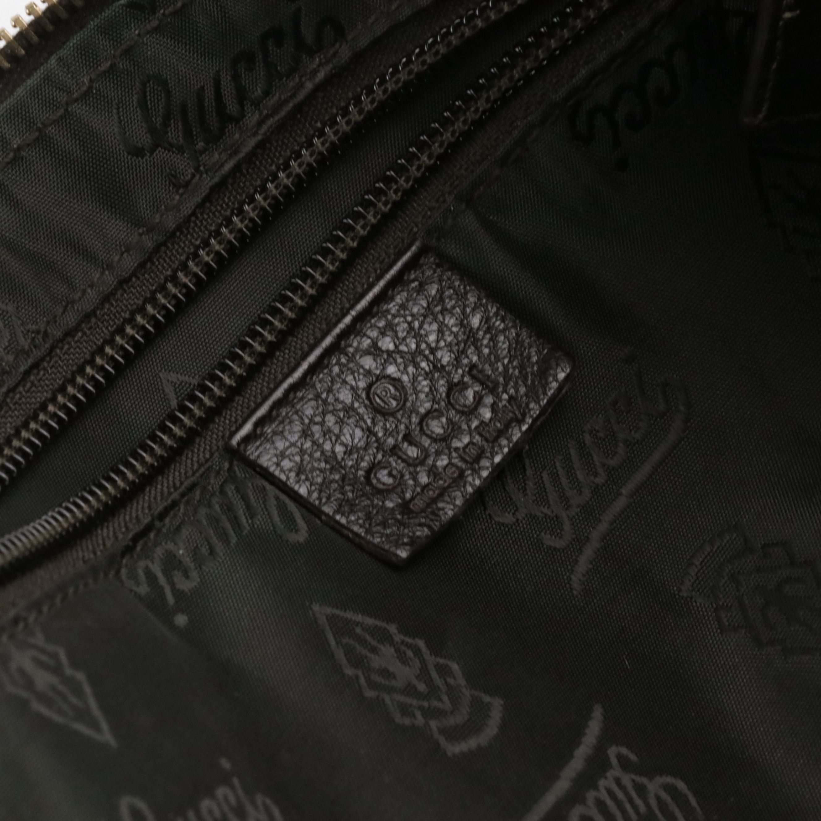 Gucci Joy Duffle Bag in Dark Brown Guccissima Leather