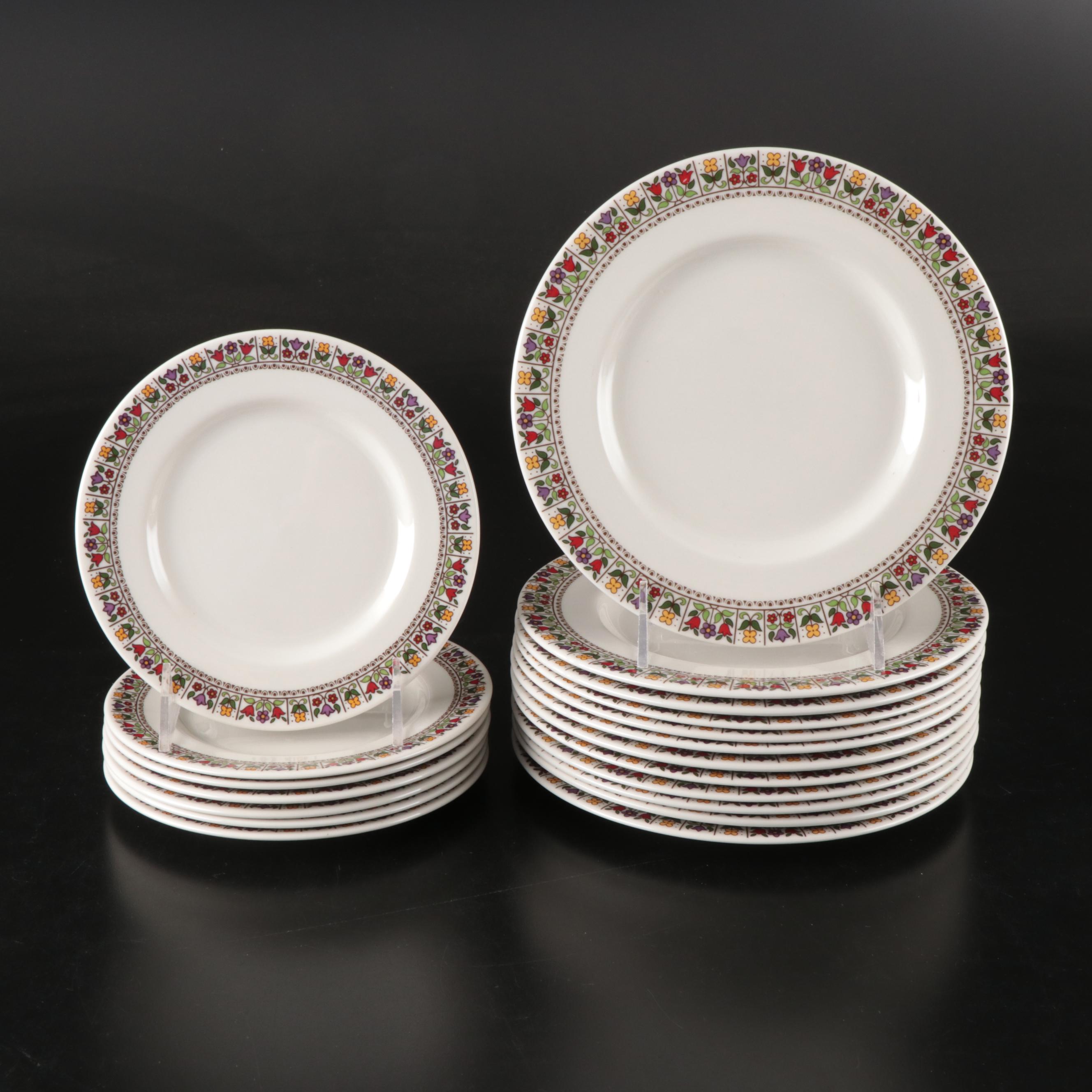 Royal Doulton "Fireglow" Covered Casserole Dish and More Dinnerware, 1971-1982