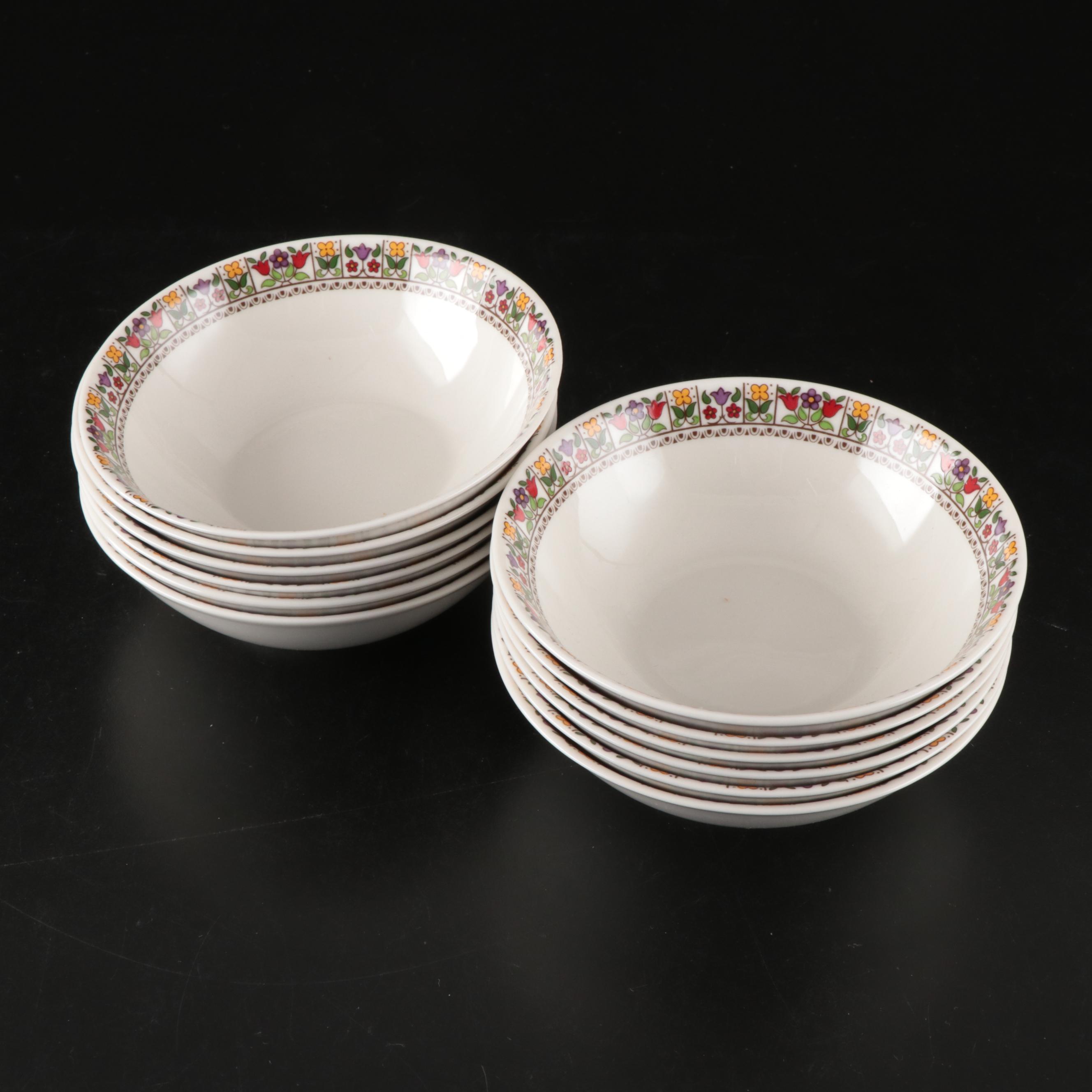 Royal Doulton "Fireglow" Covered Casserole Dish and More Dinnerware, 1971-1982