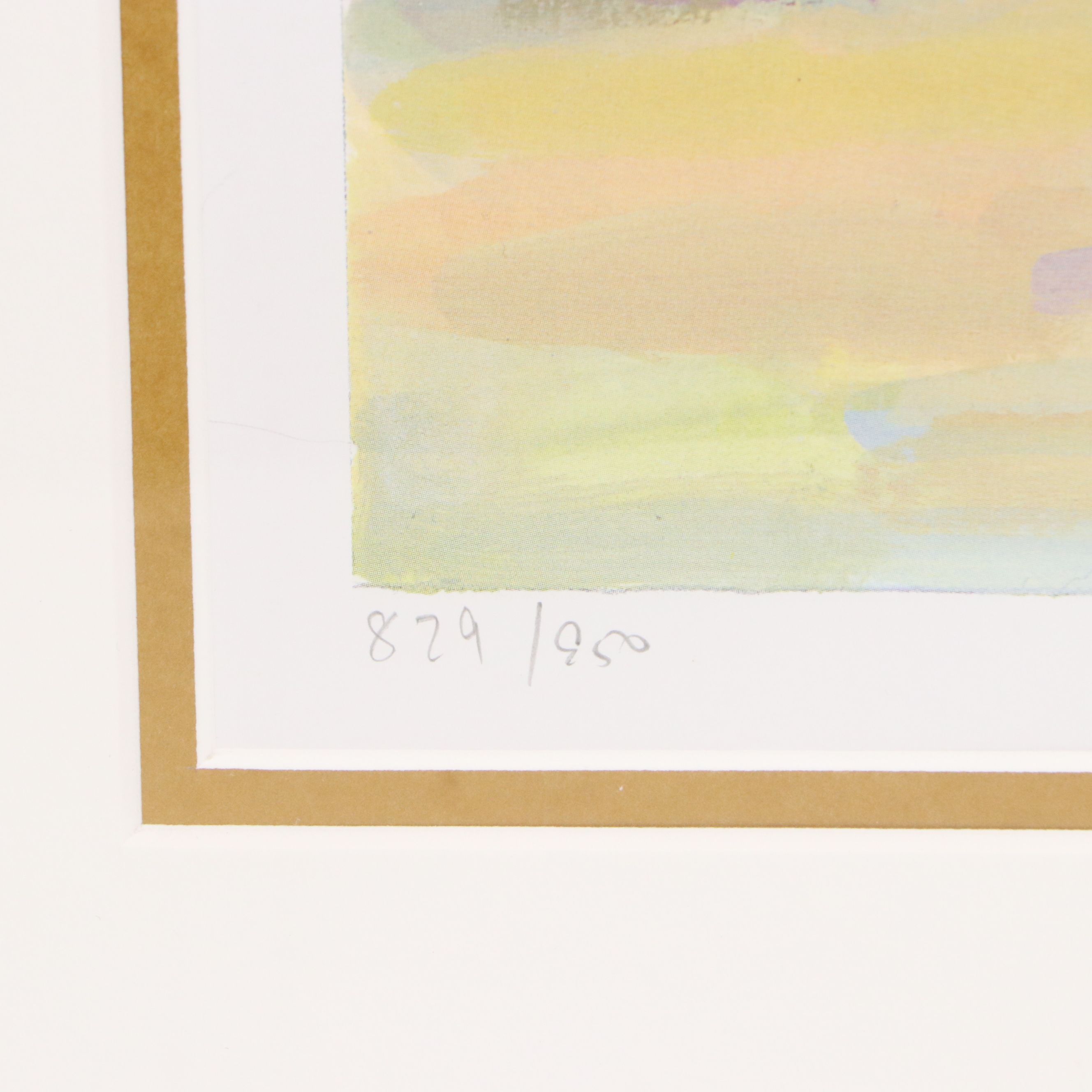 Lucelle Raad Serigraph "Little Putter"