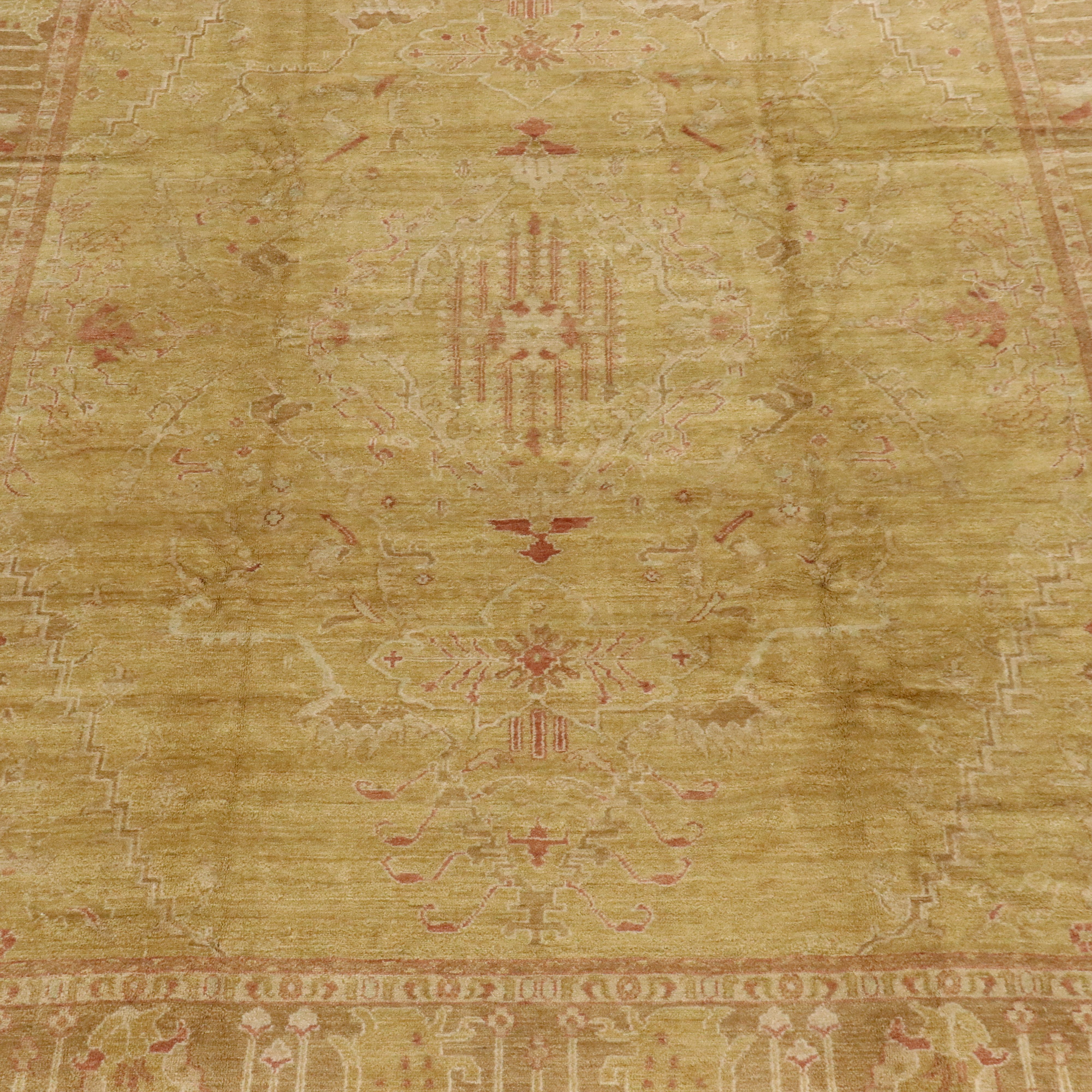 9'10 x 14'1 Hand-Knotted Pakistani Peshawar Area Rug