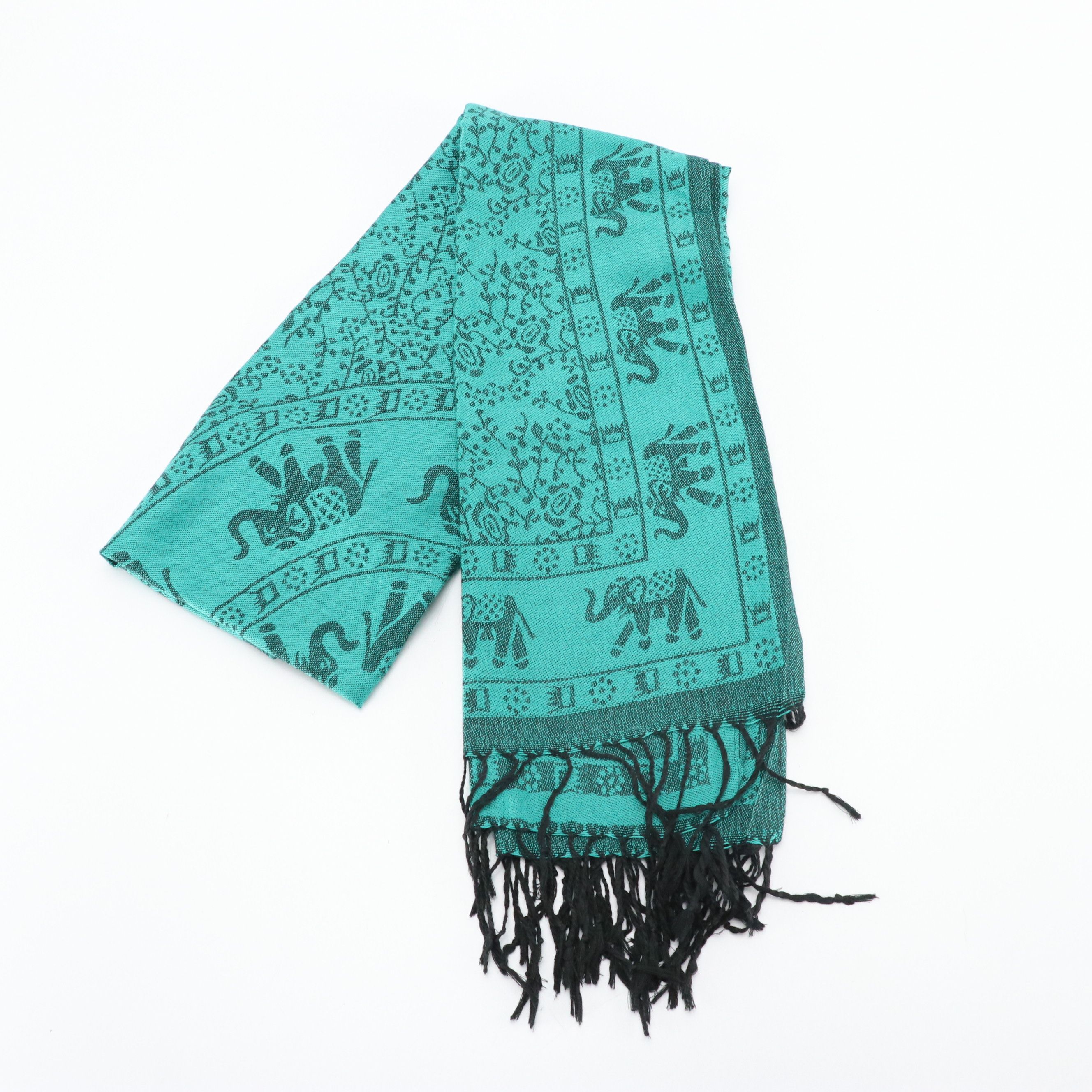 The Met Wool and Silk Blend with Pashmina and Other Fringe Scarves
