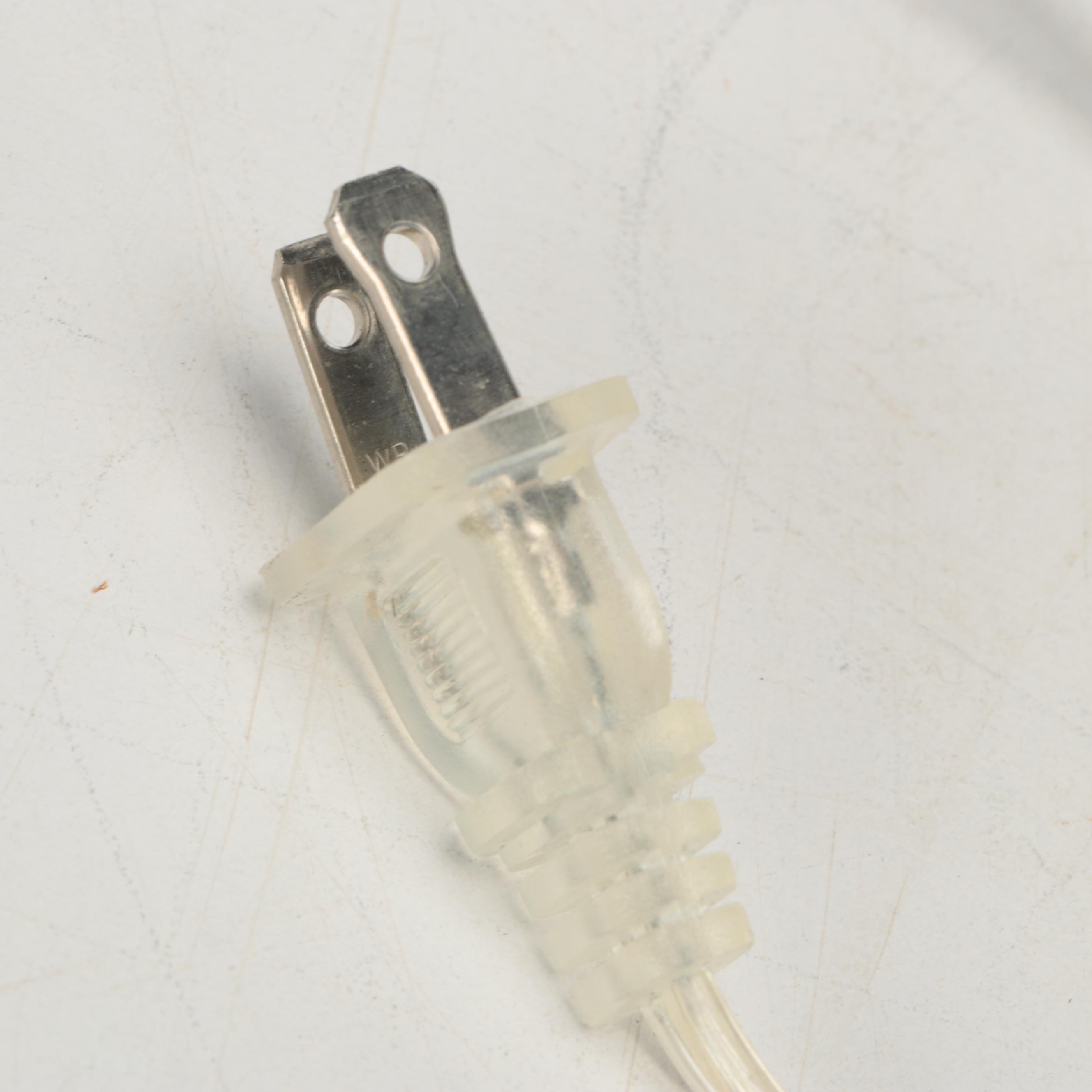 Glass Pillar Table Lamps