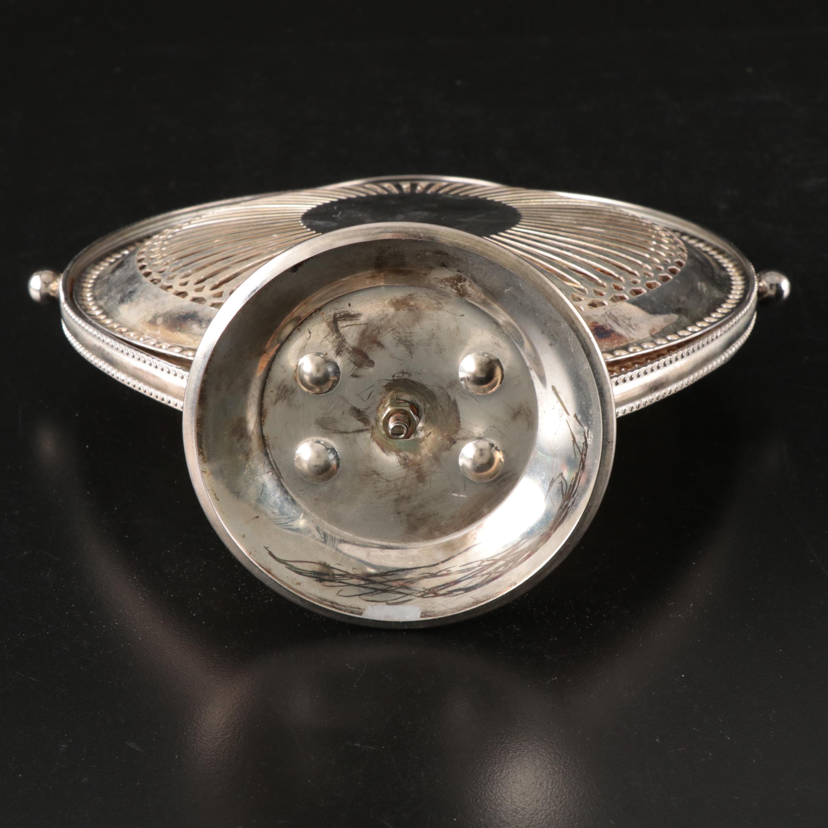 Gorham, Wallace, and More Silver Plate Tableware with Stainless Steel Goblets