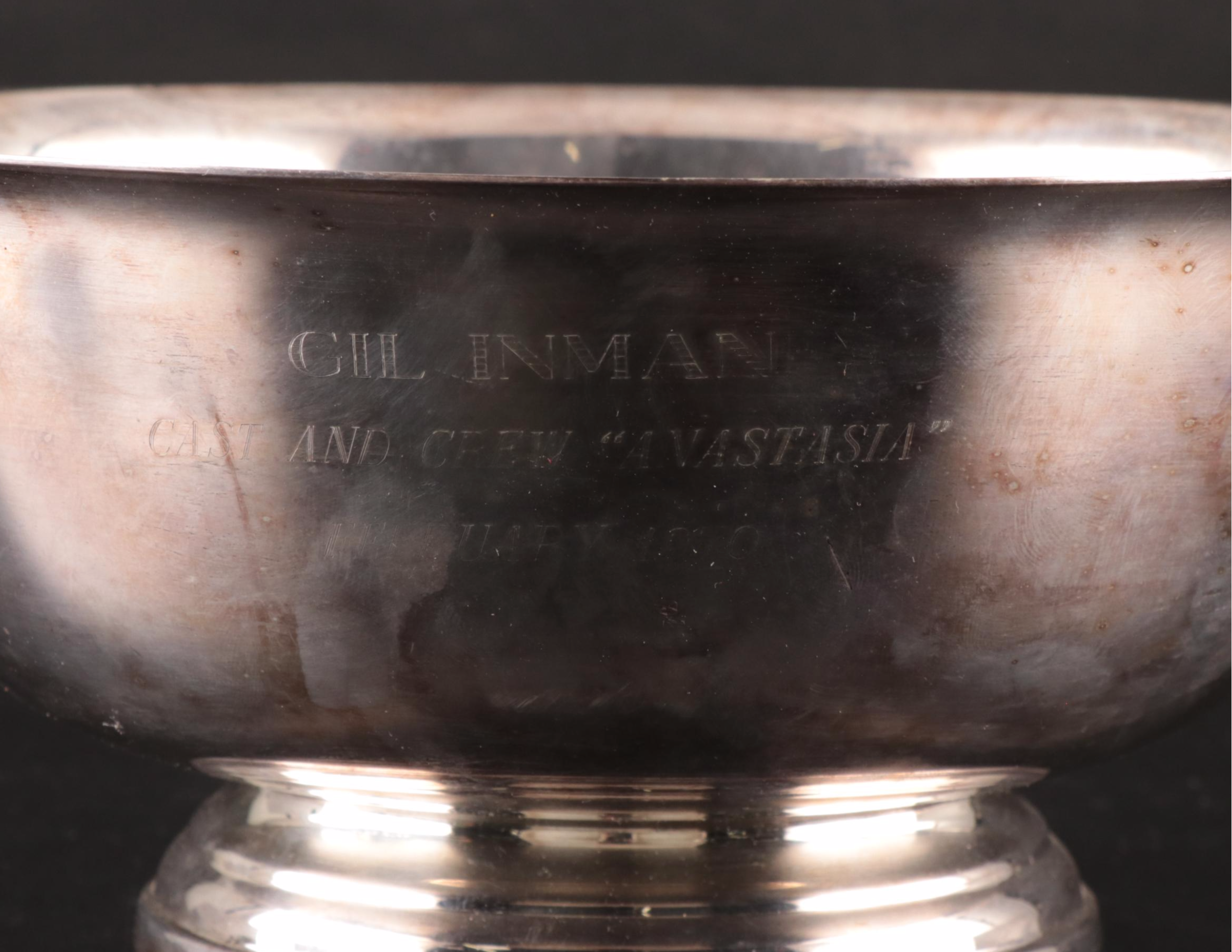 Gorham, Wallace, and More Silver Plate Tableware with Stainless Steel Goblets