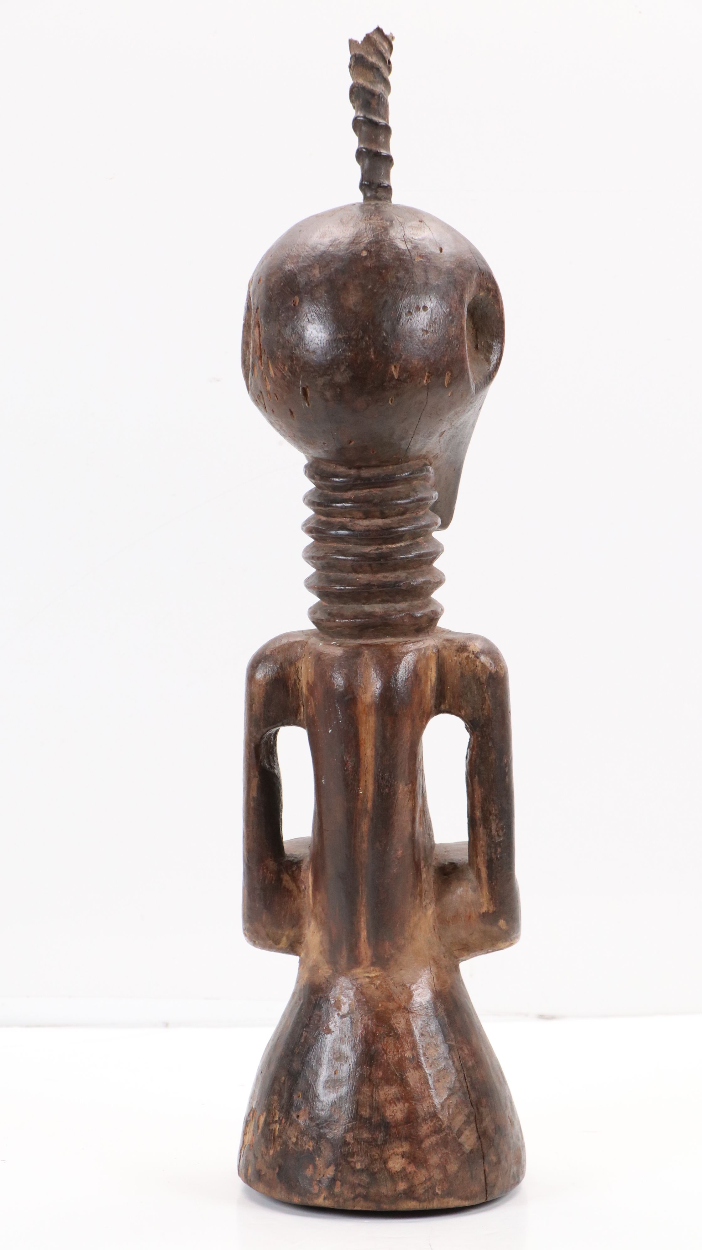 Central African Songye Nkisi Carved Wood Fetish Power Figure