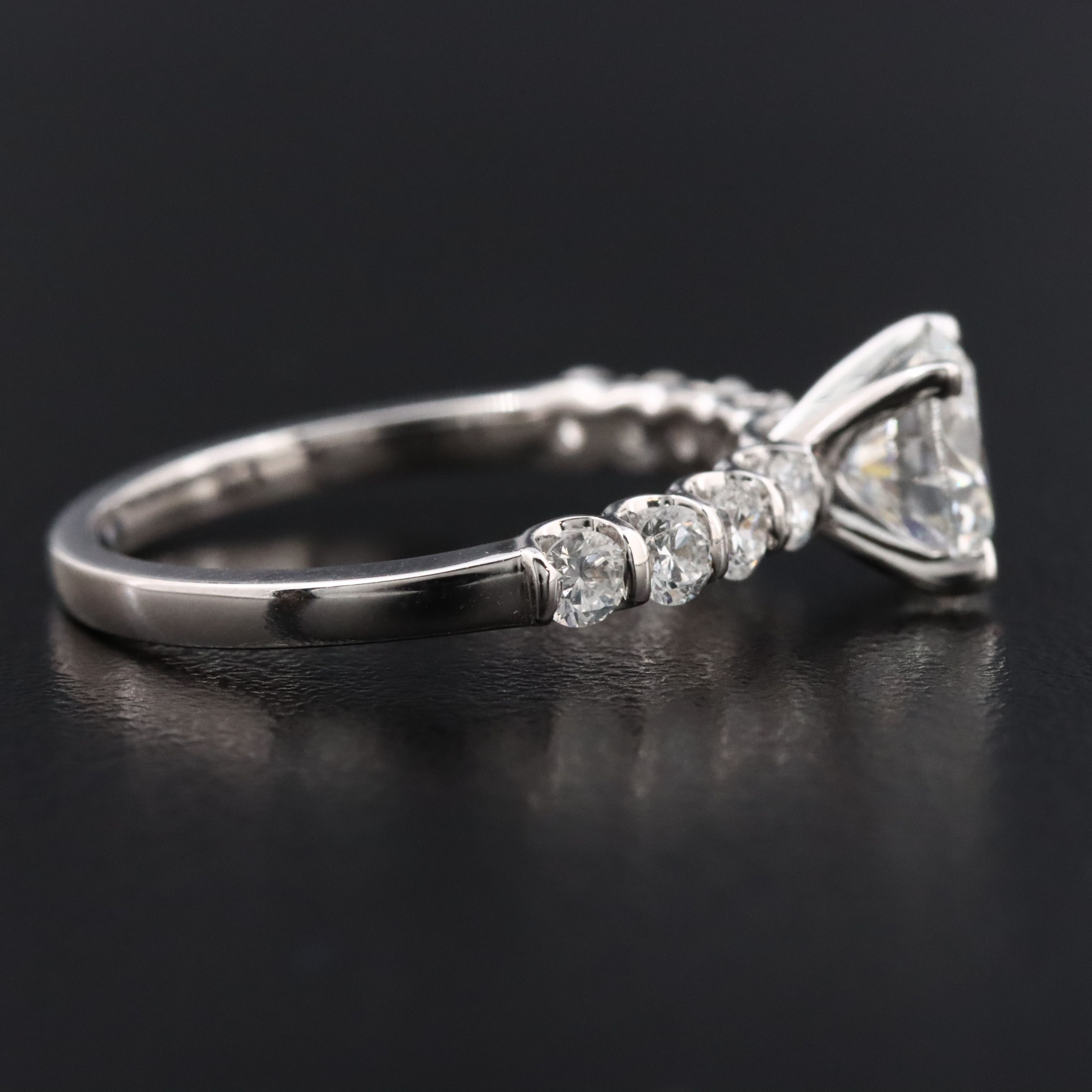14K 1.86 CTW Lab Grown Diamond Ring