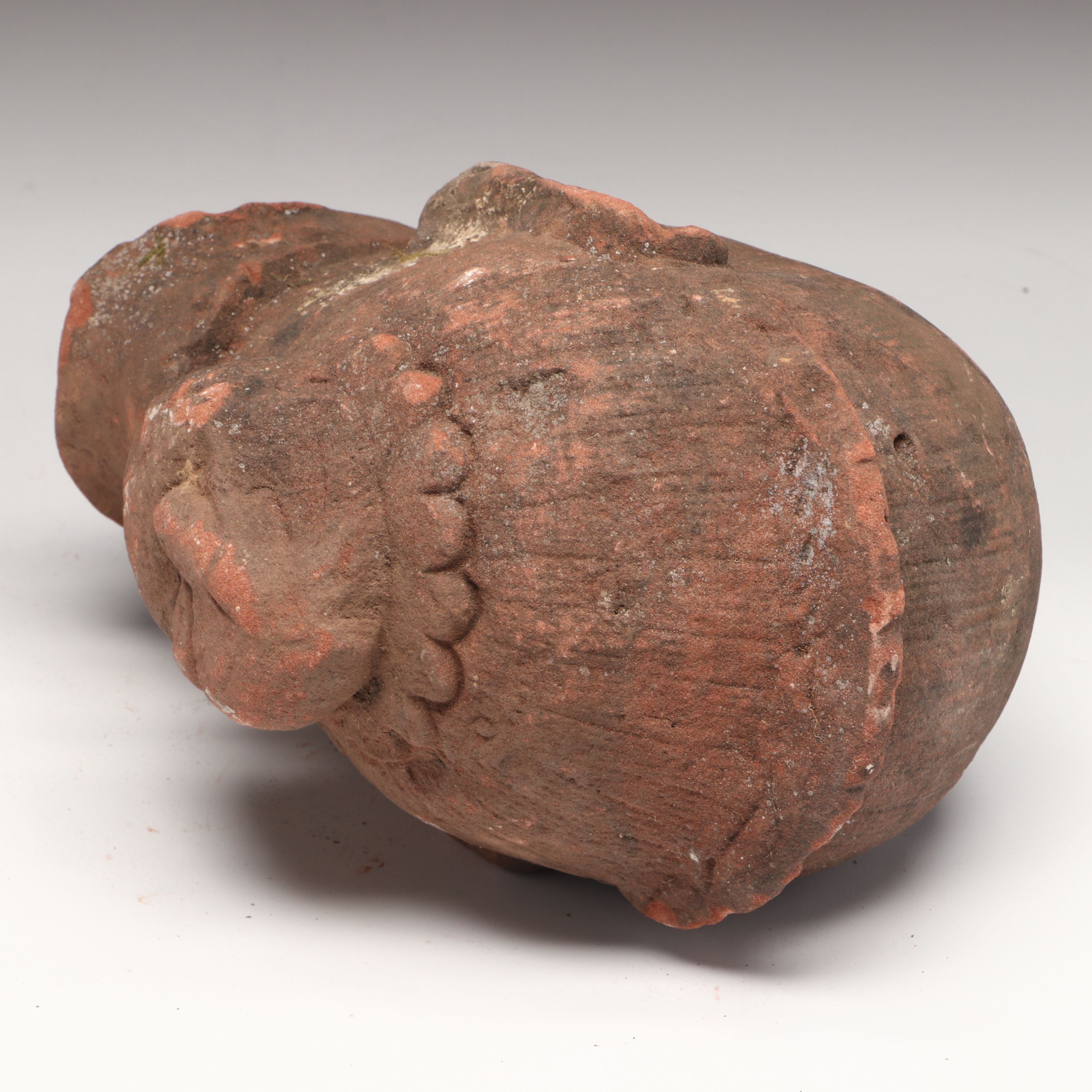 Chinese Han Dynasty Style Terracotta Head of a Woman