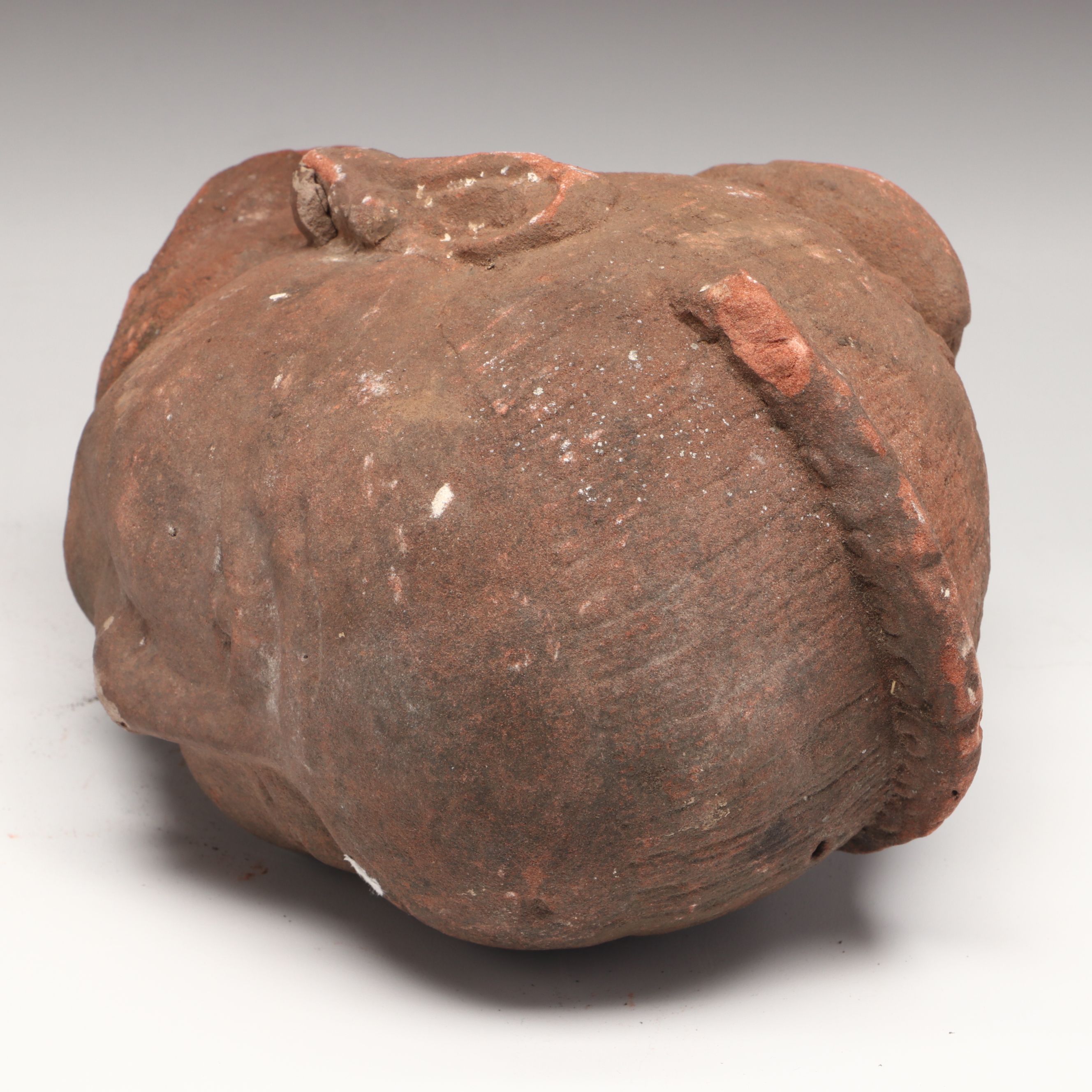 Chinese Han Dynasty Style Terracotta Head of a Woman