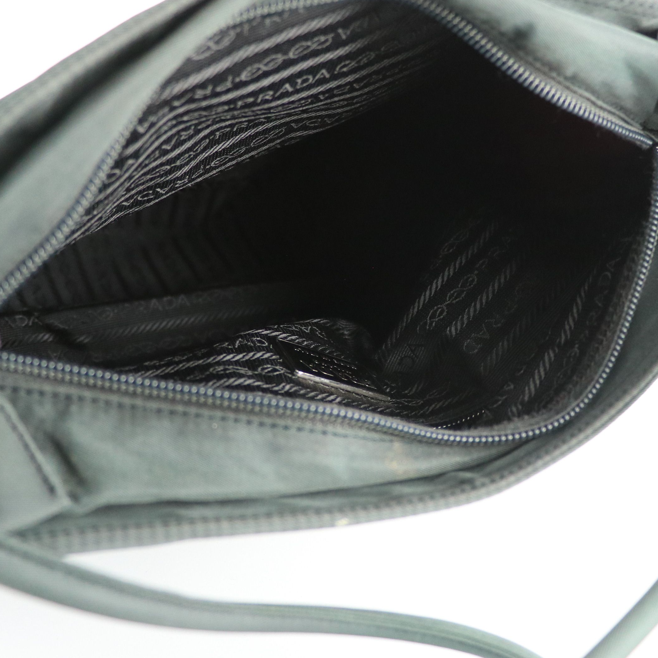 Prada Middle Zip Tote Bag in Tessuto Nylon