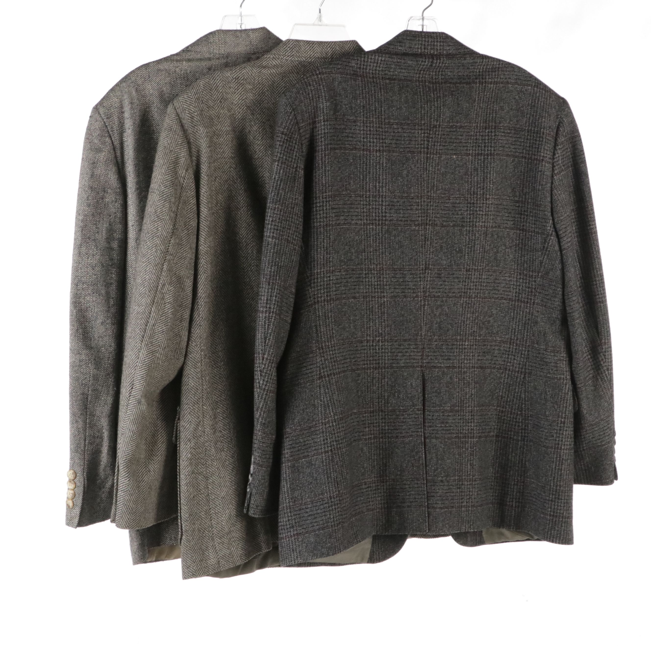 Men's Ralph Lauren, Haggar, and Lee Wright Tweed Sport Coats