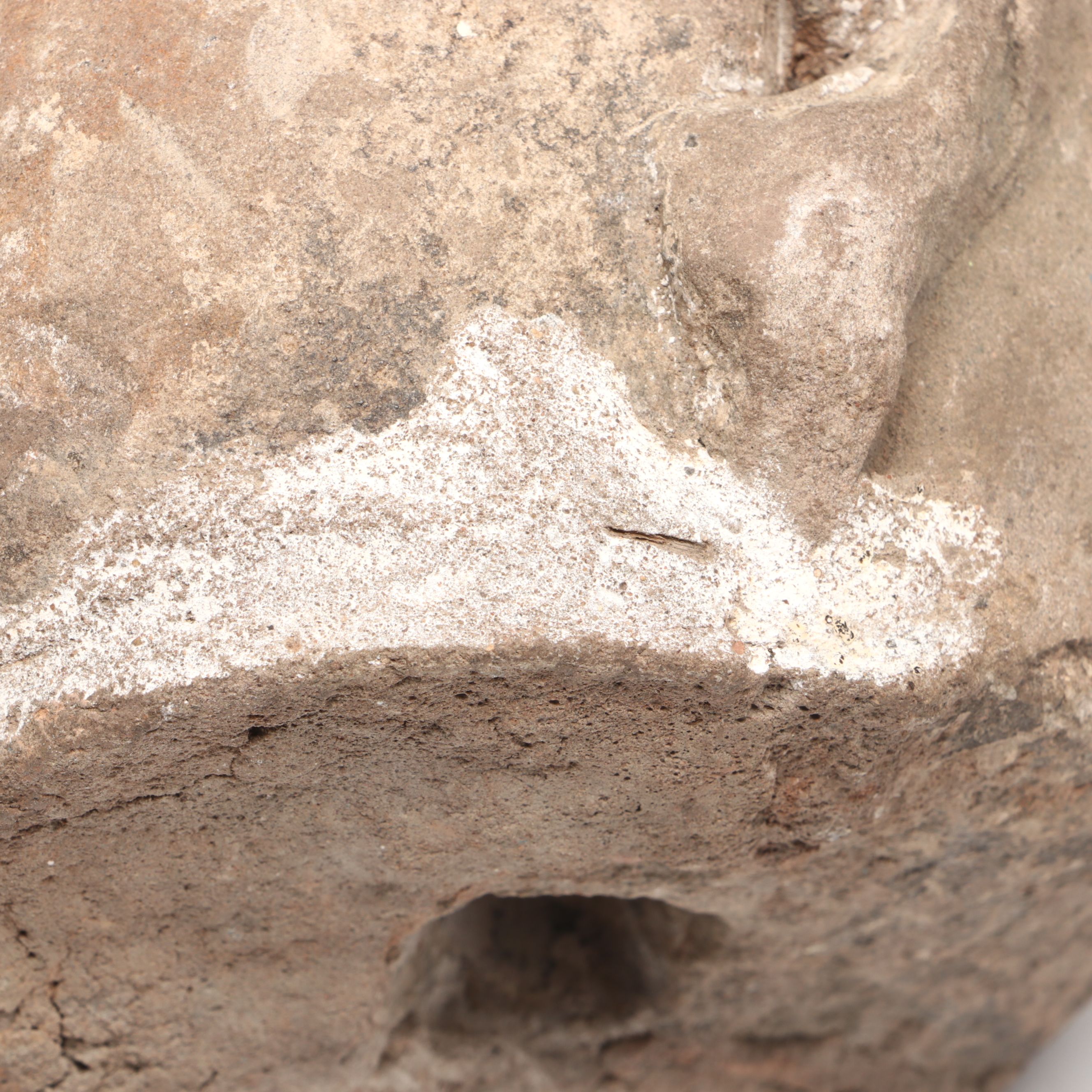 Chinese Sui Dynasty Style Carved Stone Buddha Head