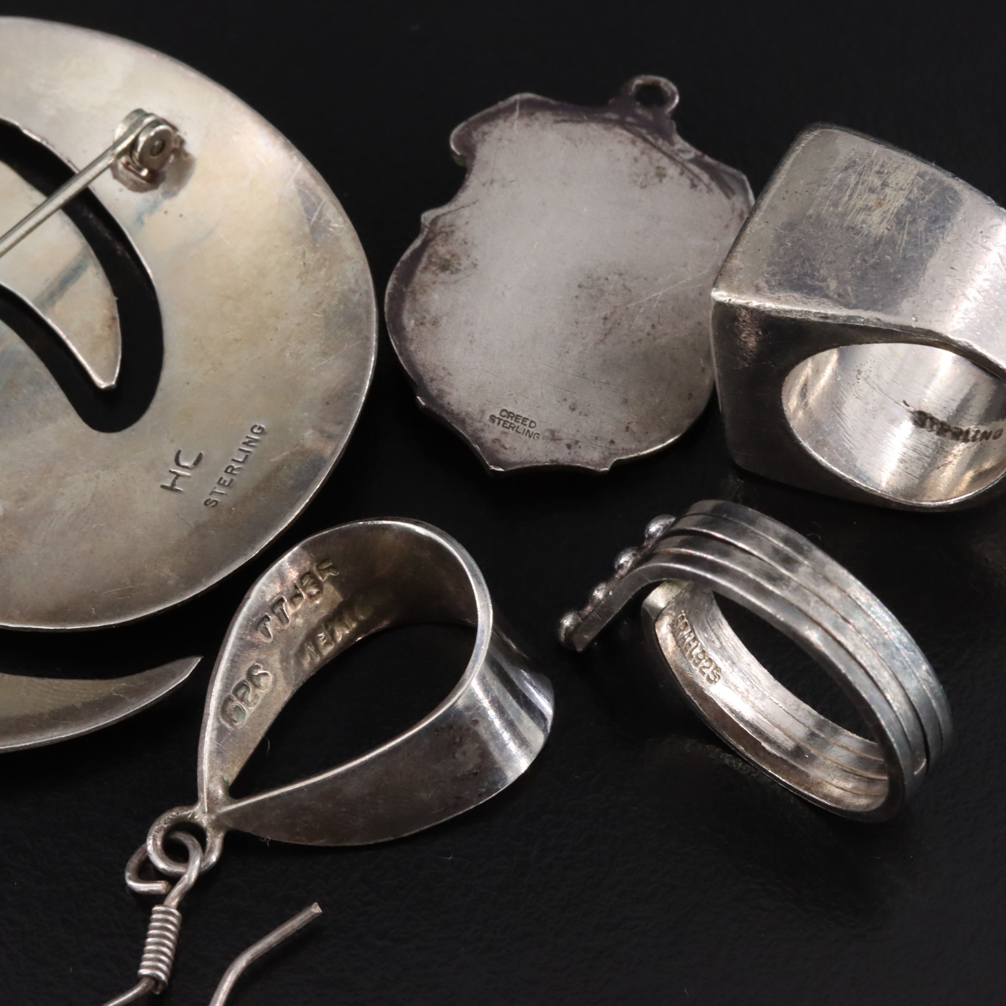 Chrysacolla, Sterling and Cameo Featured in Jewelry Collection