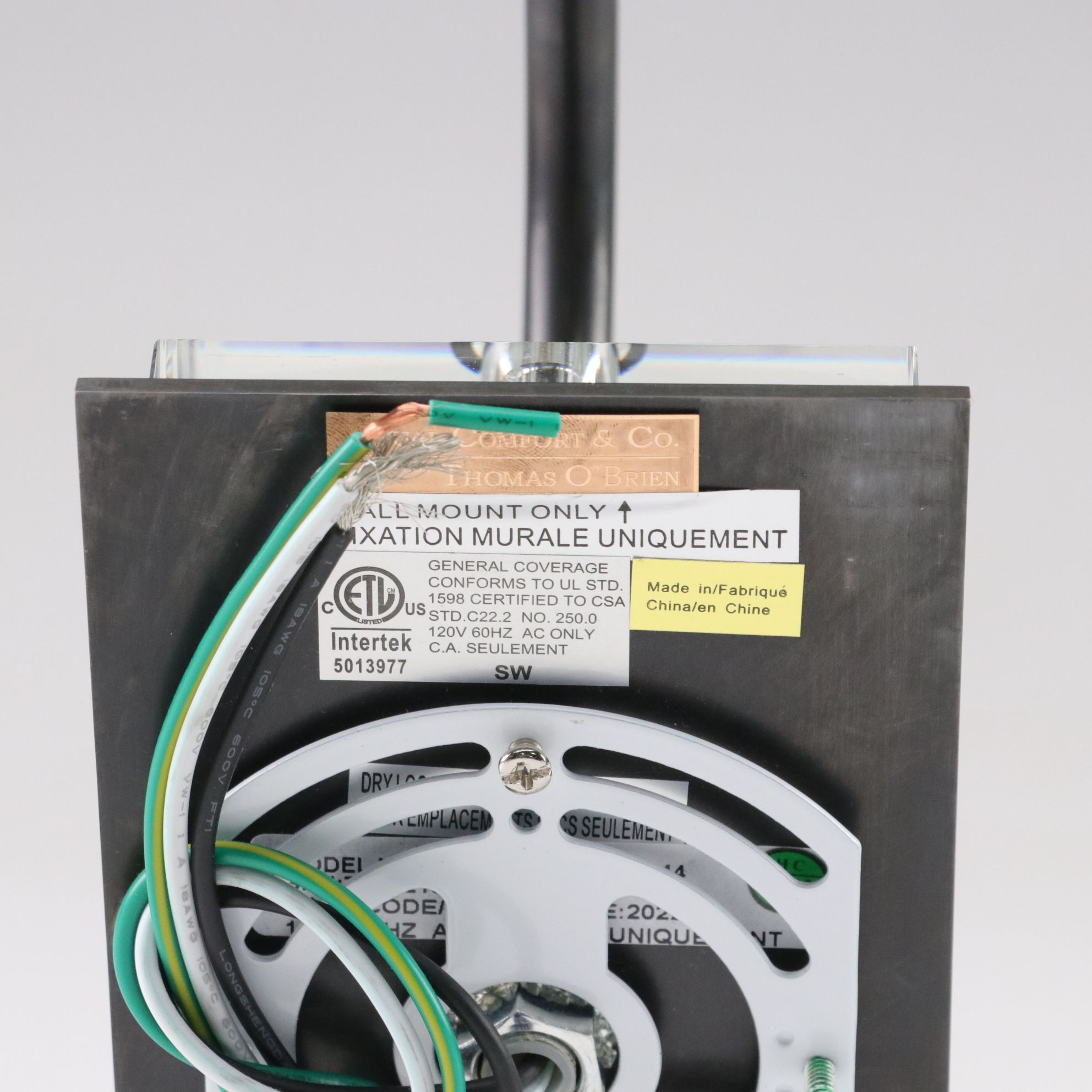 Thomas O'Brien Cordless Single Hulton Sconce Wall Mount Light by Visual Comfort