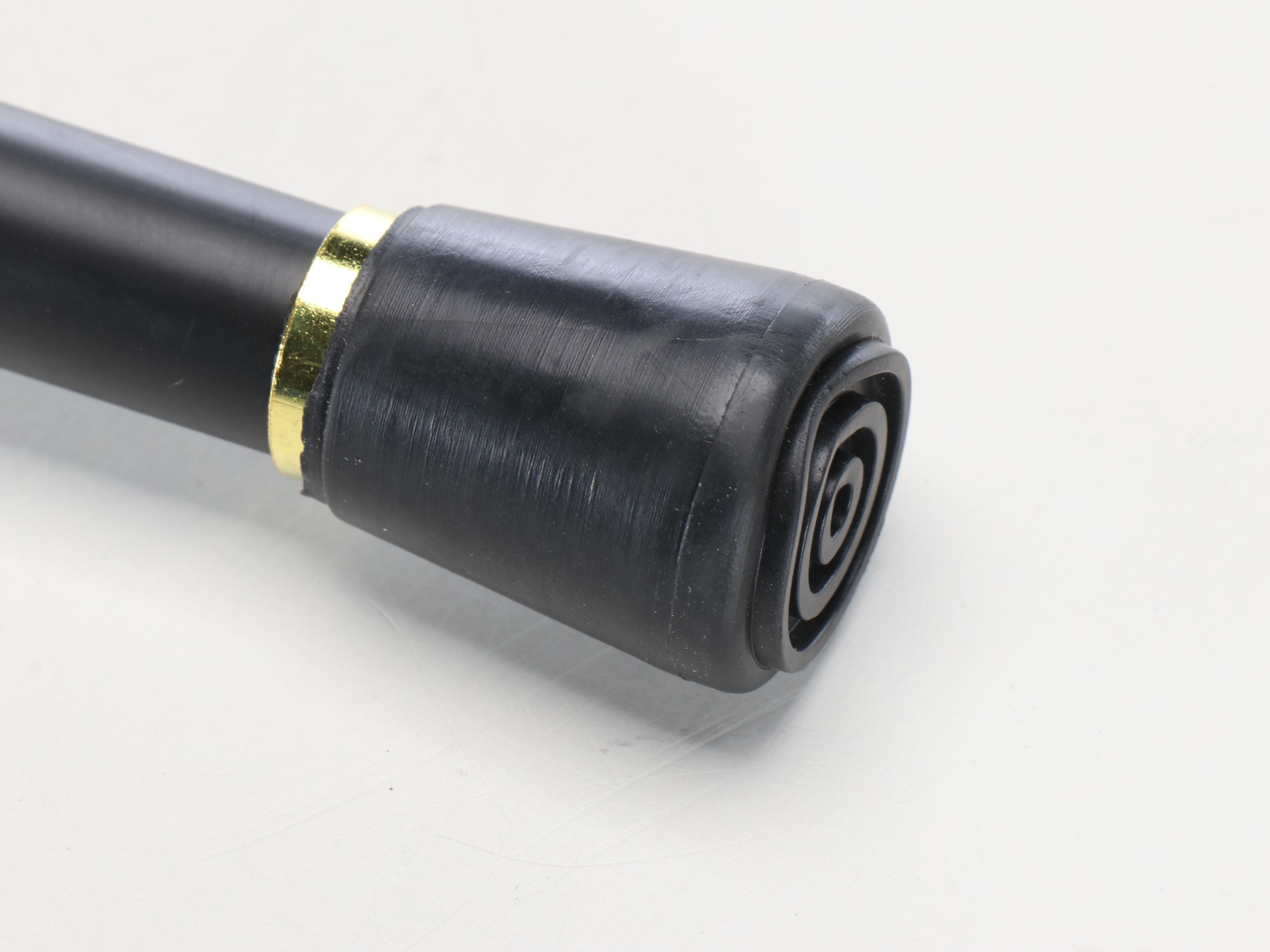 Gold Finished Derby Handle Cane