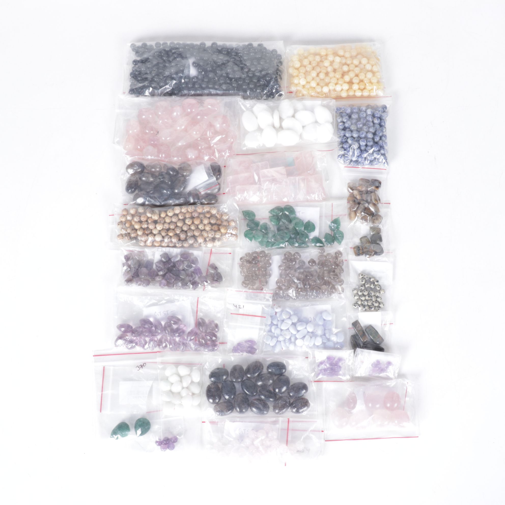Gemstone and Glass Beads