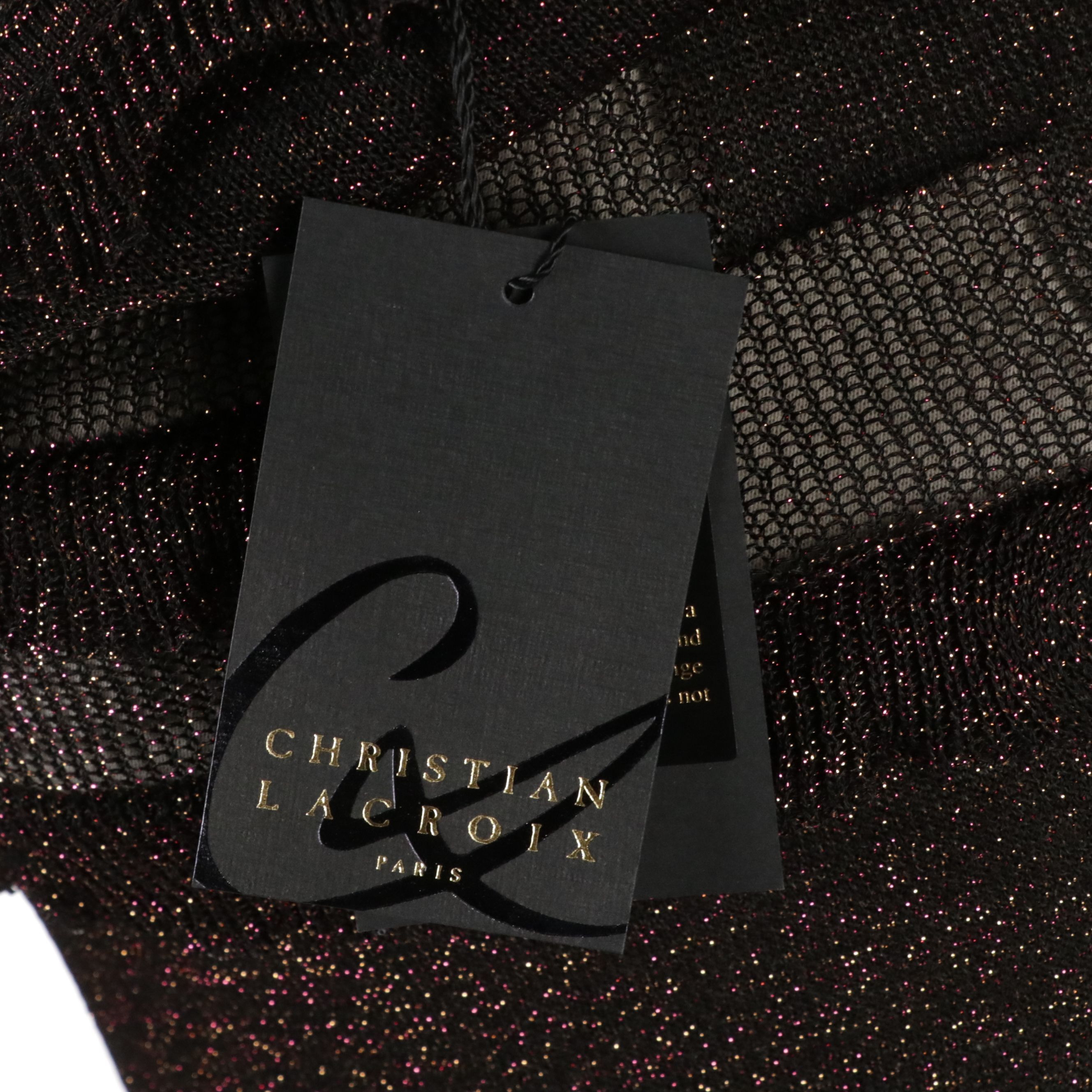 Christian Lacroix for Neiman Marcus Lurex Knit Skirt Set