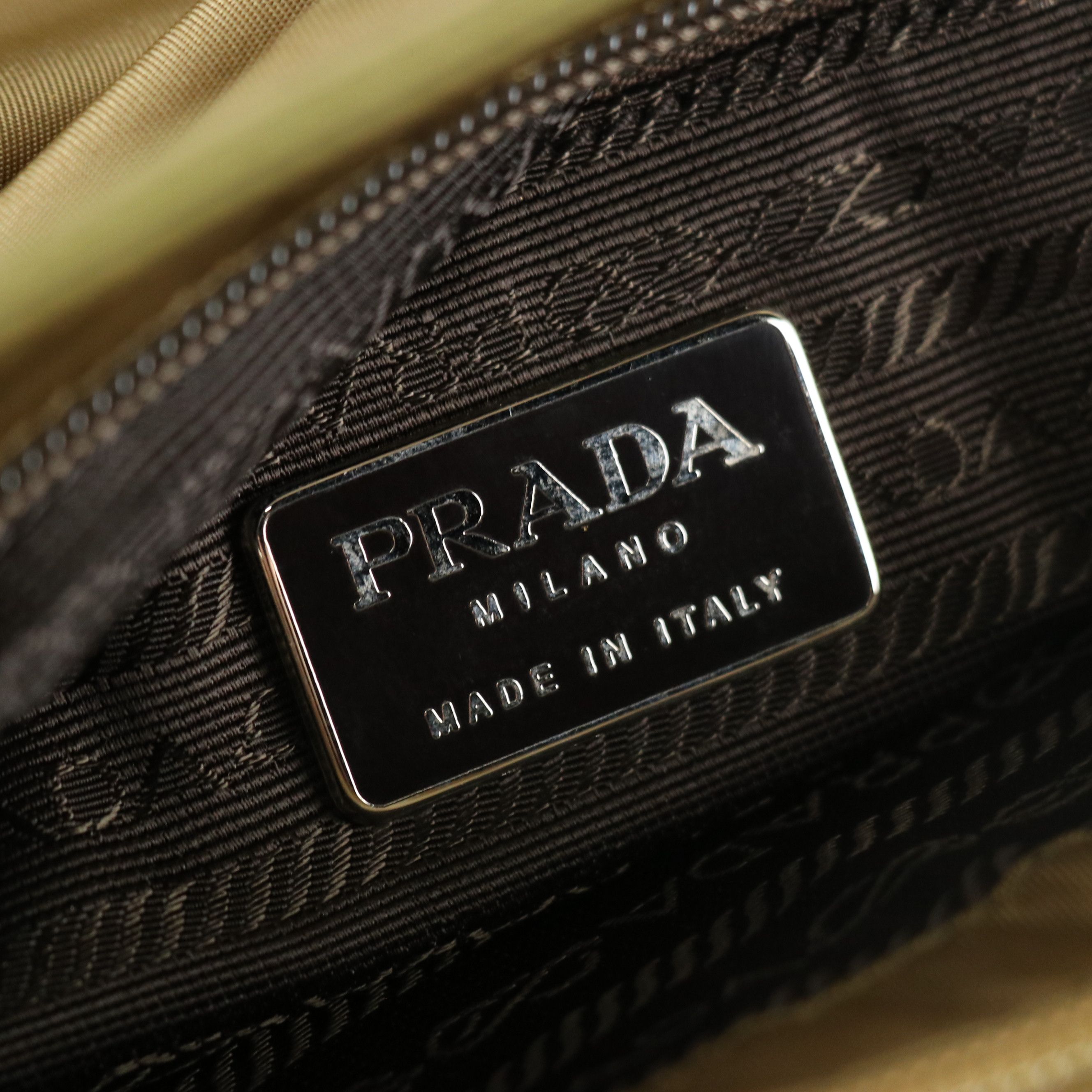 Prada Bacheli Middle Zip Tote Bag in Tessuto Nylon
