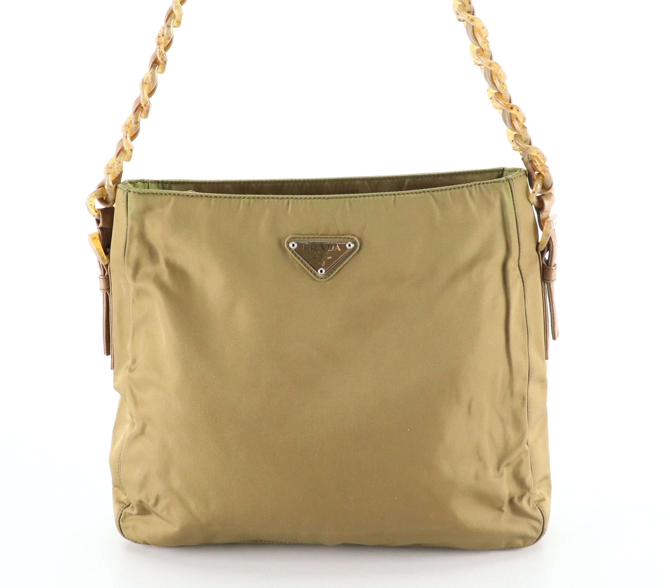 Prada Bacheli Middle Zip Tote Bag in Tessuto Nylon