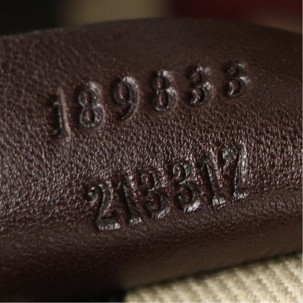 Gucci D-Ring Hobo Shoulder Bag in Dark Brown Guccissima Leather