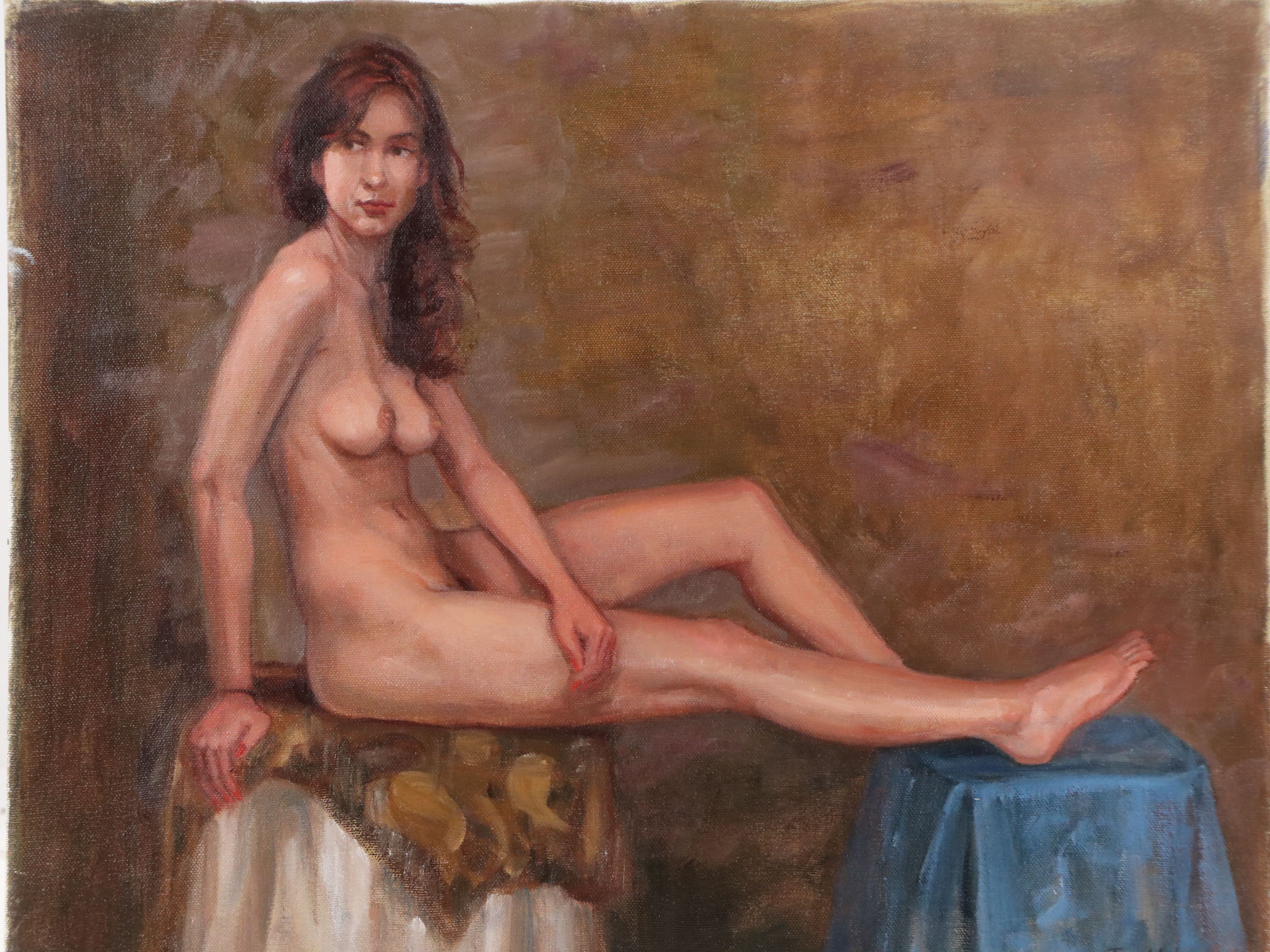Tim Maher Oil Painting "Caitlin," 2010