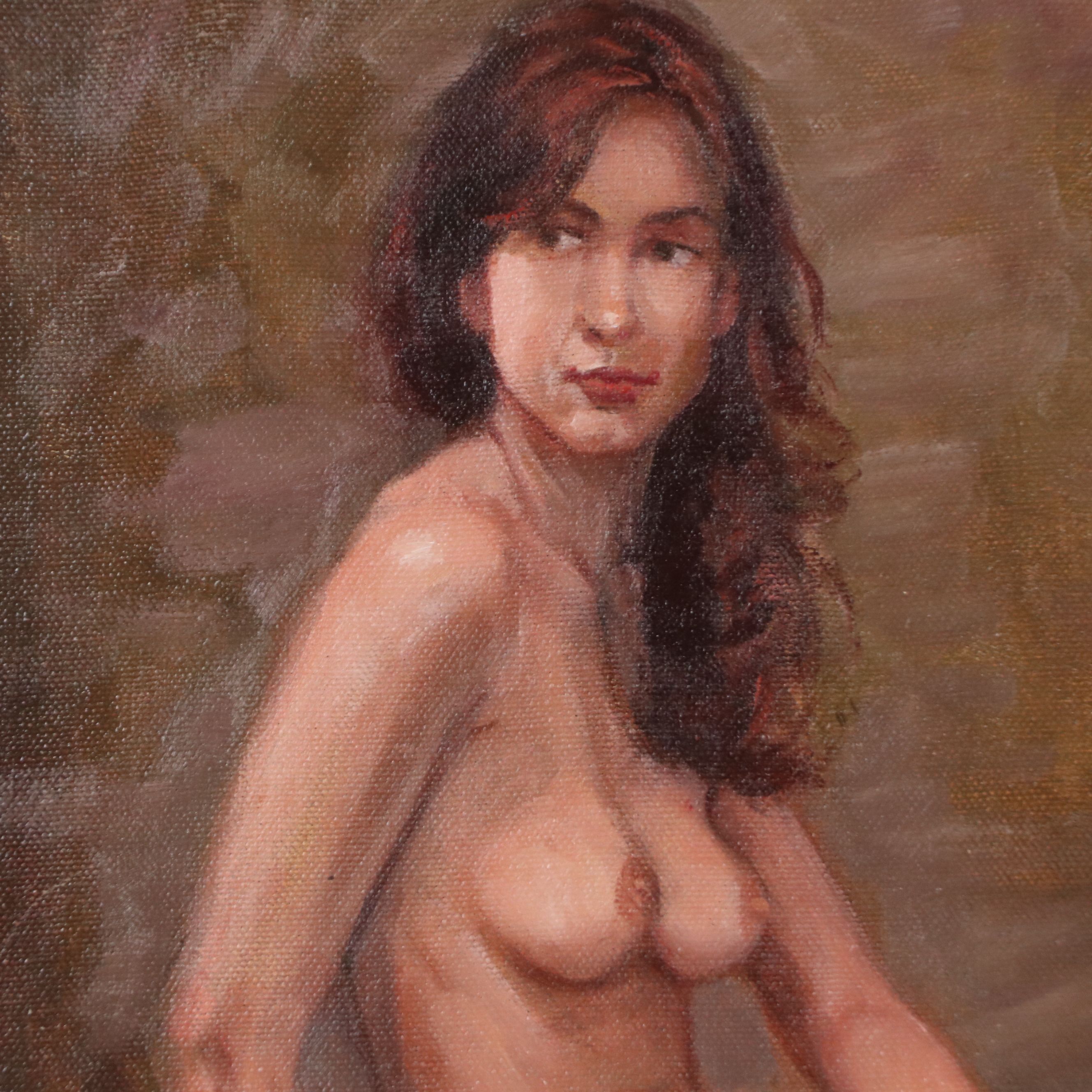 Tim Maher Oil Painting "Caitlin," 2010