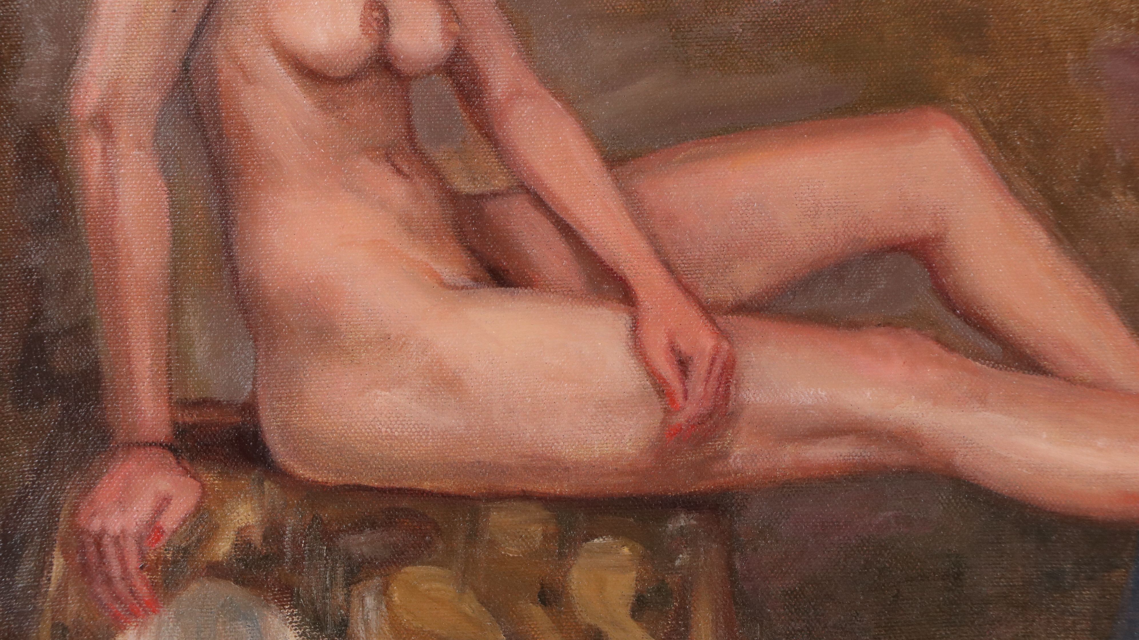 Tim Maher Oil Painting "Caitlin," 2010