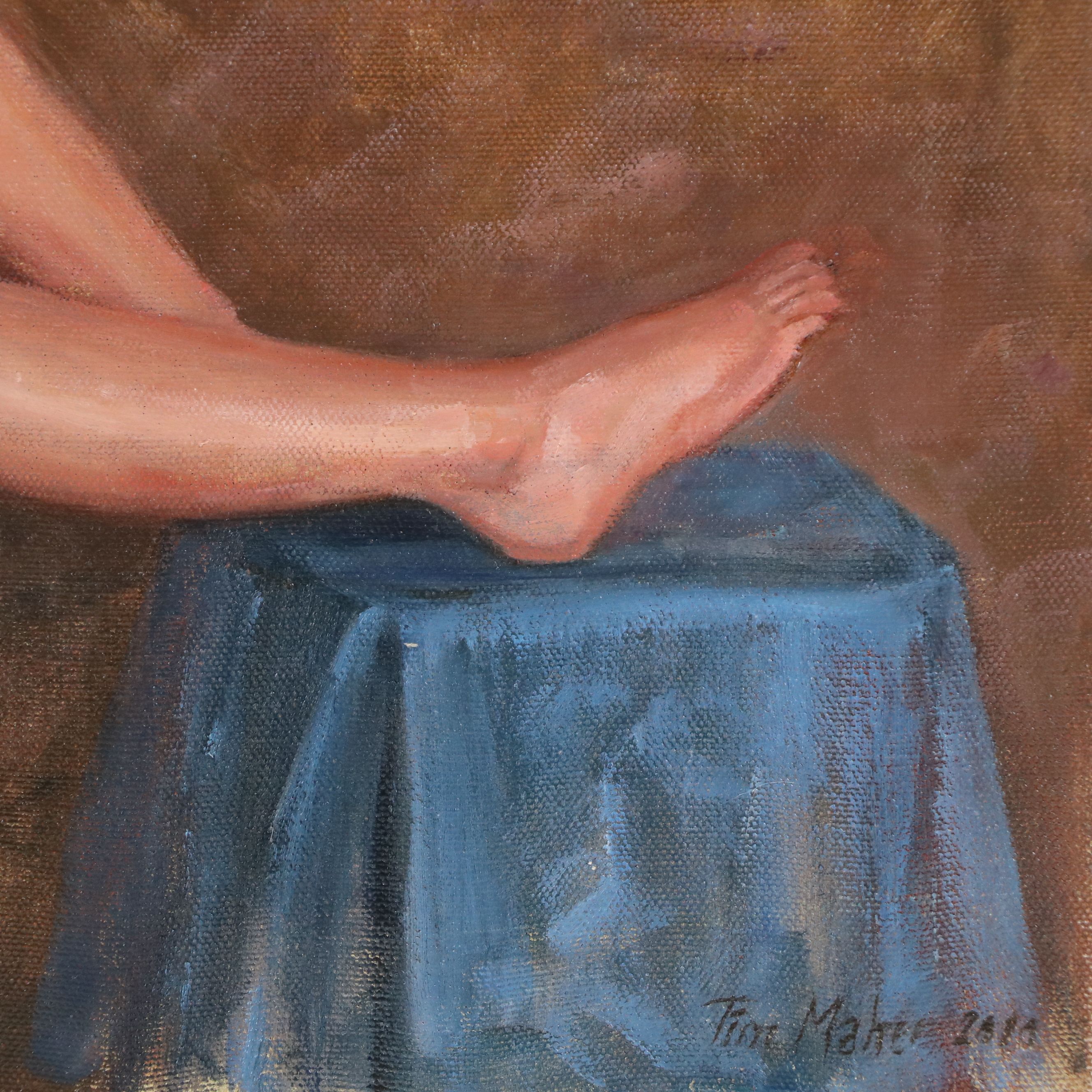 Tim Maher Oil Painting "Caitlin," 2010