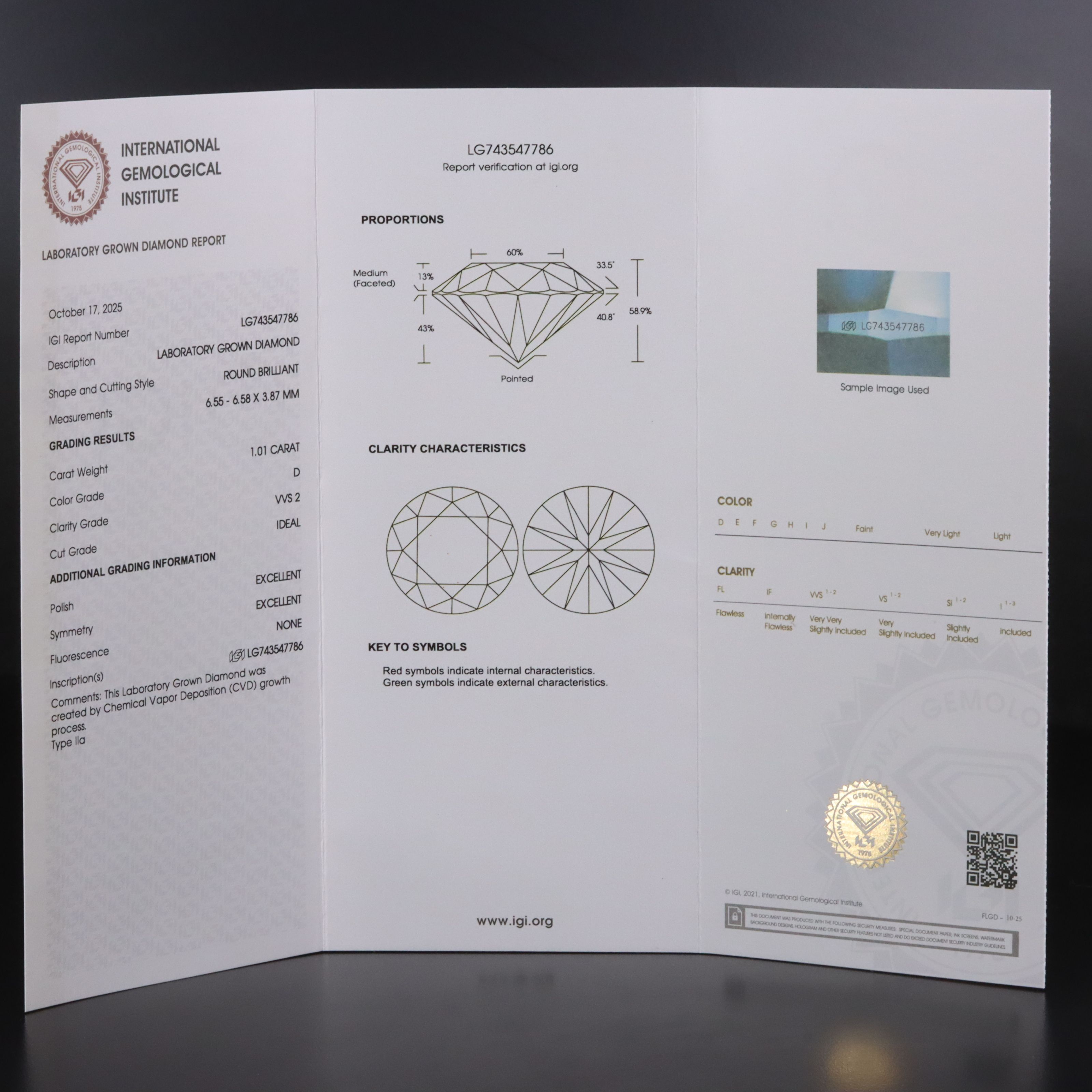 14K 2.05 CTW Lab Grown Diamond Toi et Moi Ring with IGI Report