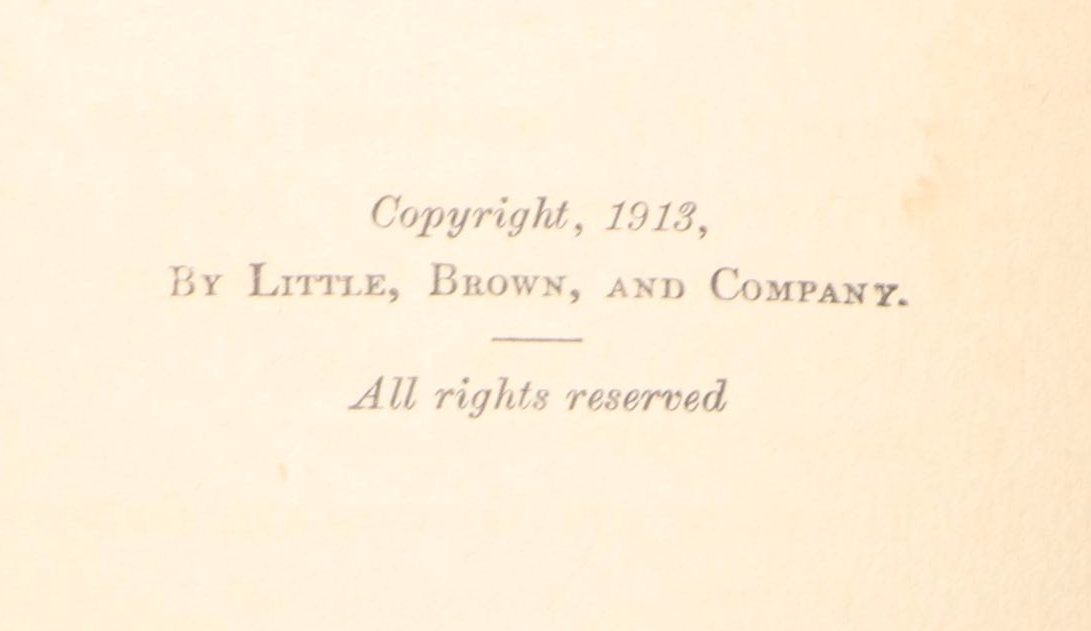 First Edition "The Adventures of Unc' Billy Possum" and More by Thornton Burgess
