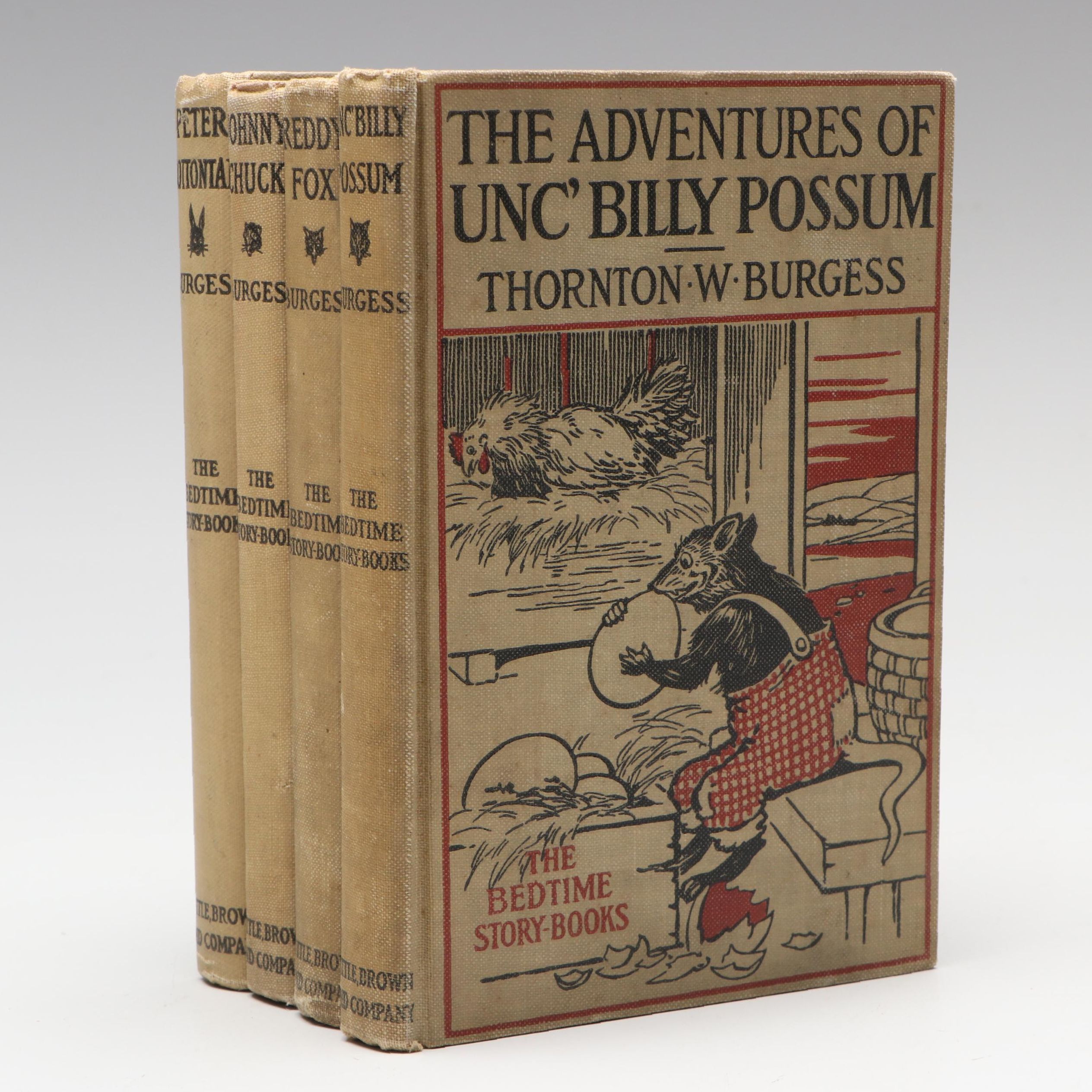 First Edition "The Adventures of Unc' Billy Possum" and More by Thornton Burgess