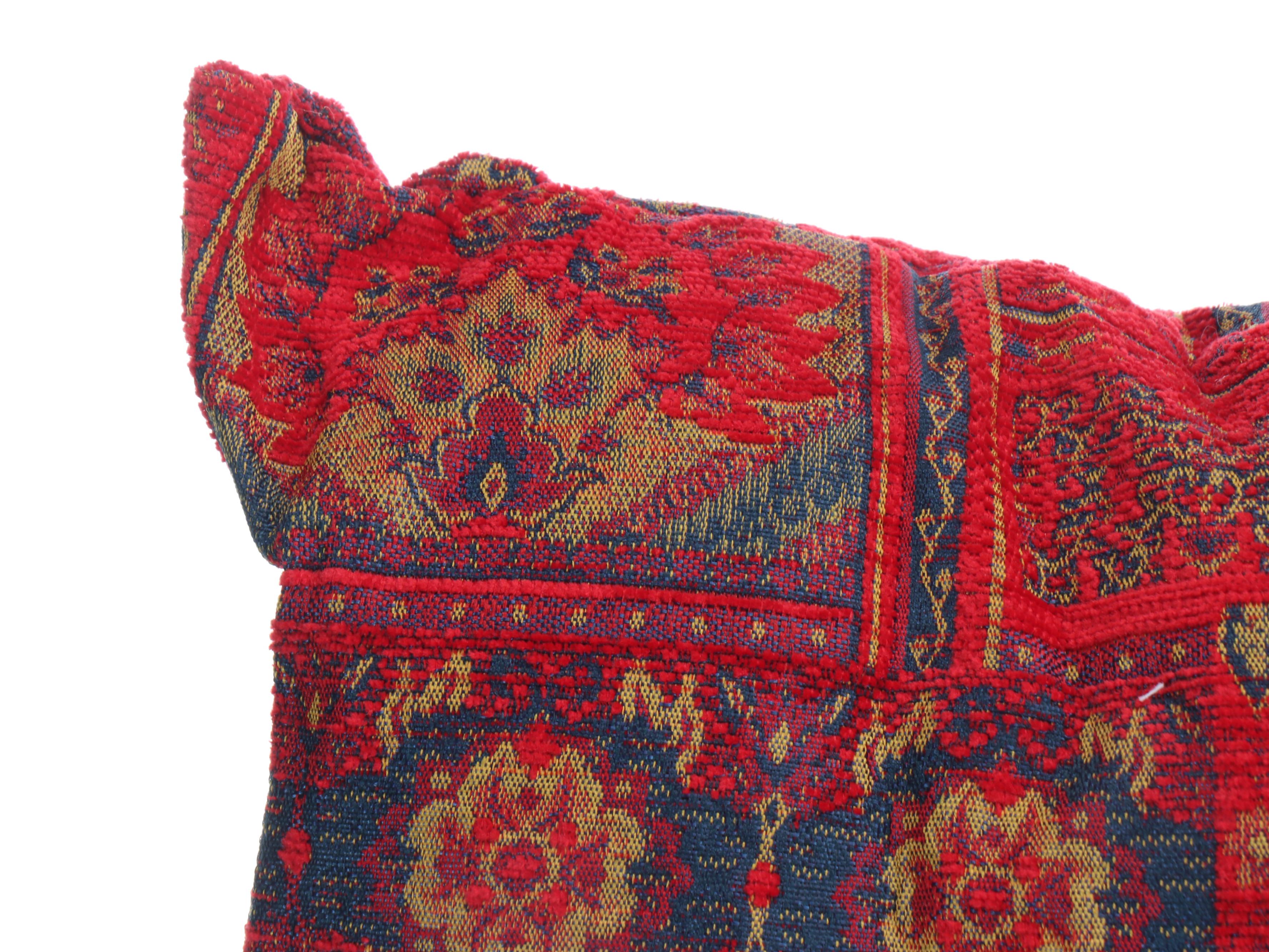 Red Kilim Throw Pillows