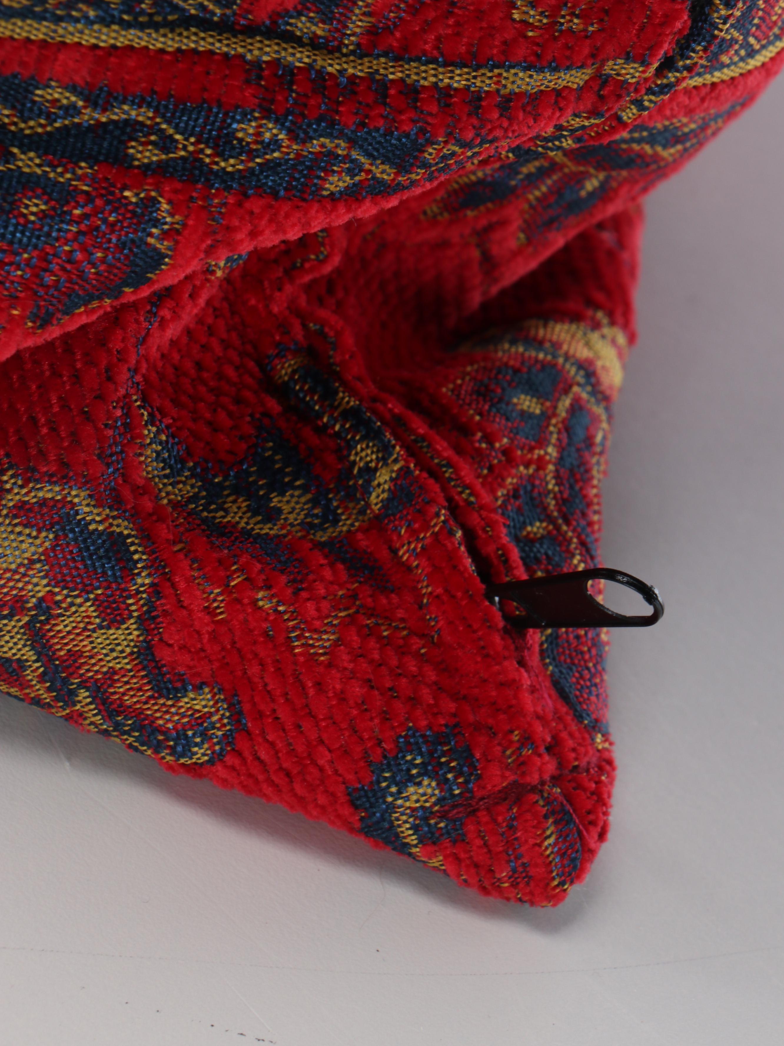 Red Kilim Throw Pillows