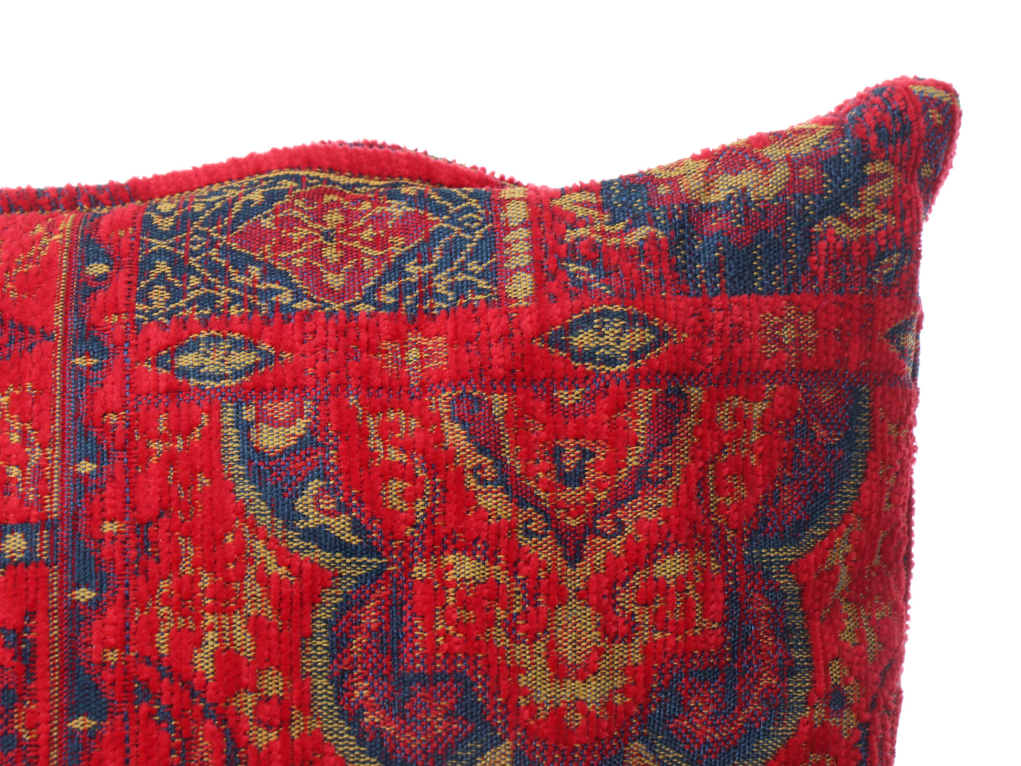 Red Kilim Throw Pillows