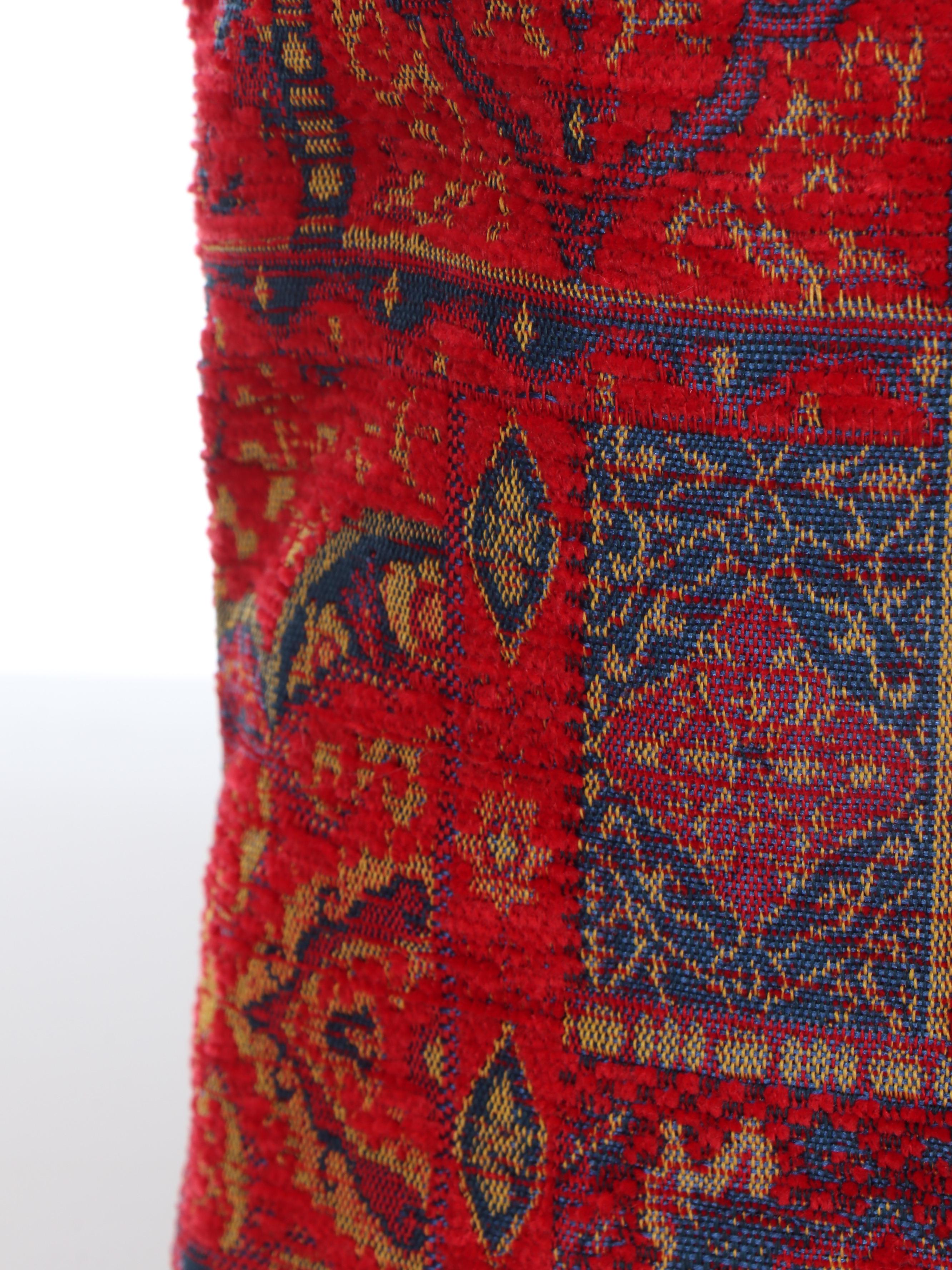 Red Kilim Throw Pillows