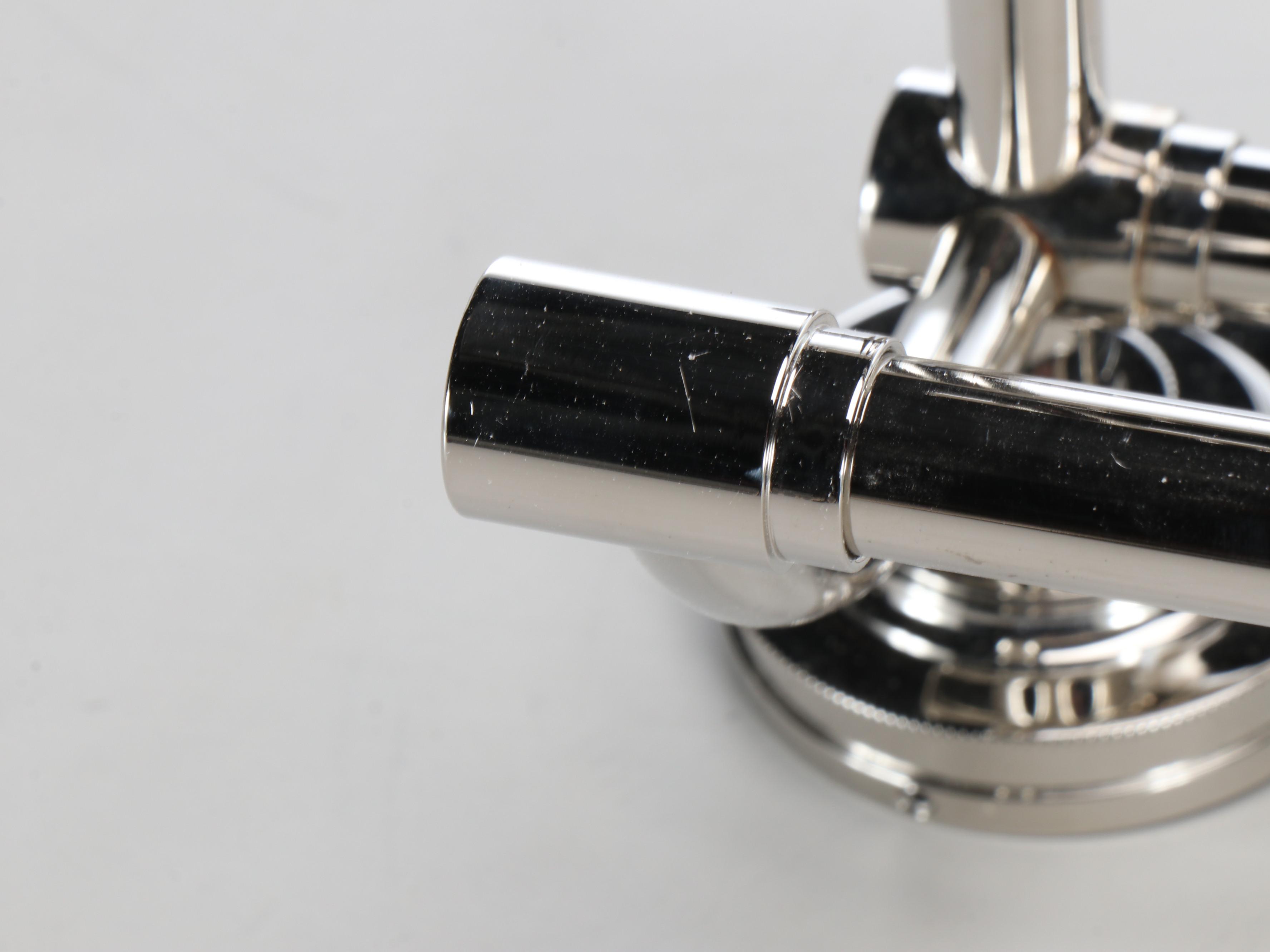 Contemporary Chrome Wall Mount Towel Rack