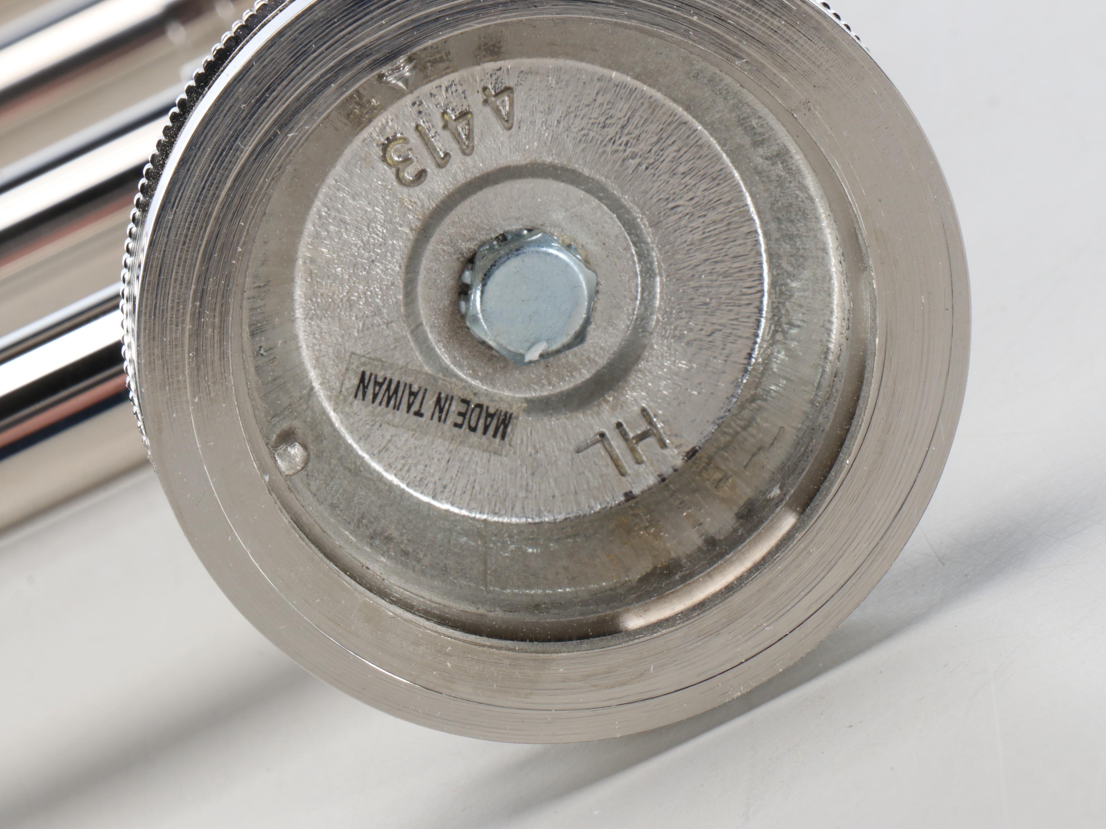 Contemporary Chrome Wall Mount Towel Rack