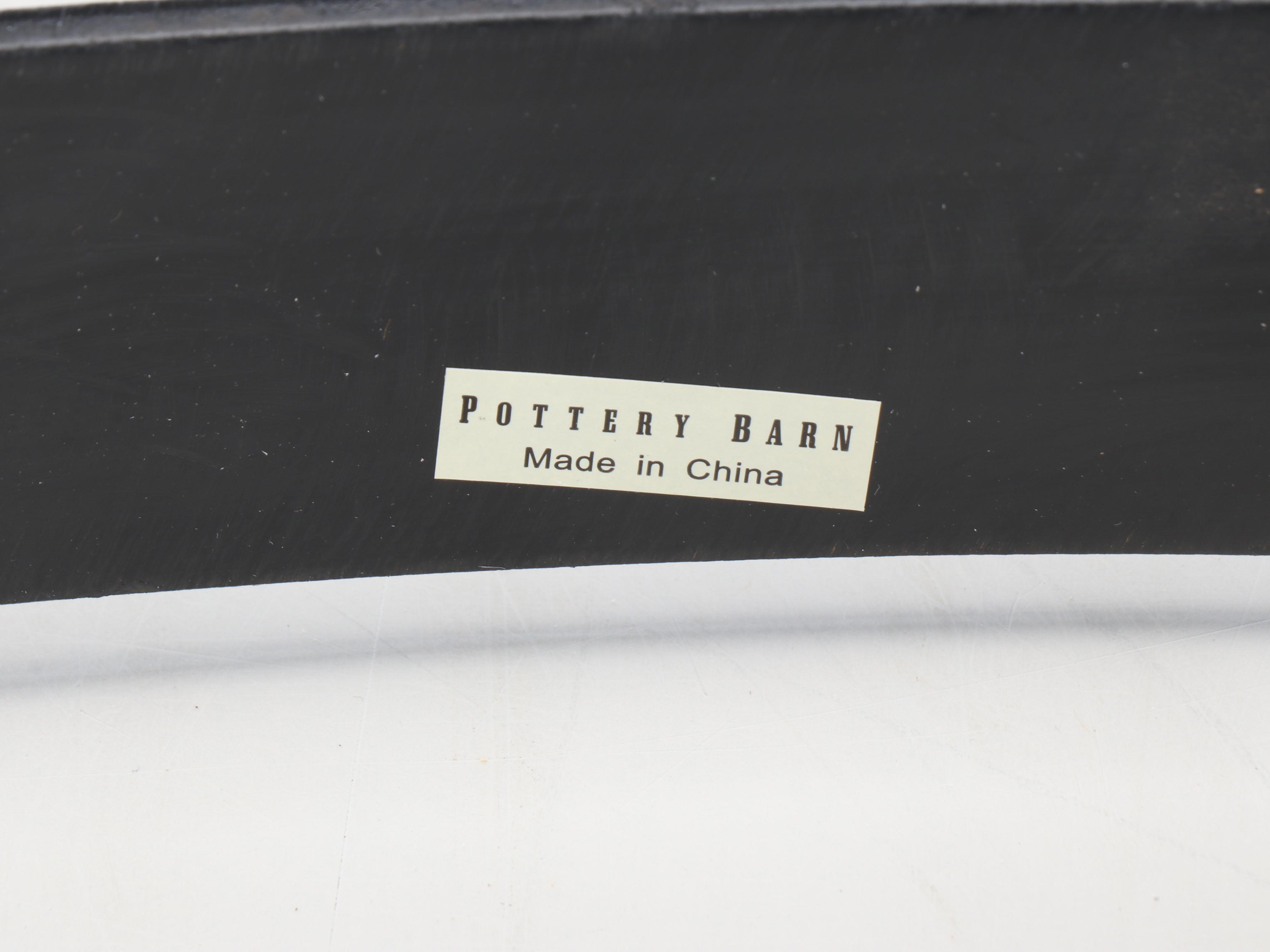 Pottery Barn Wrought Iron Hanging Pot Rack