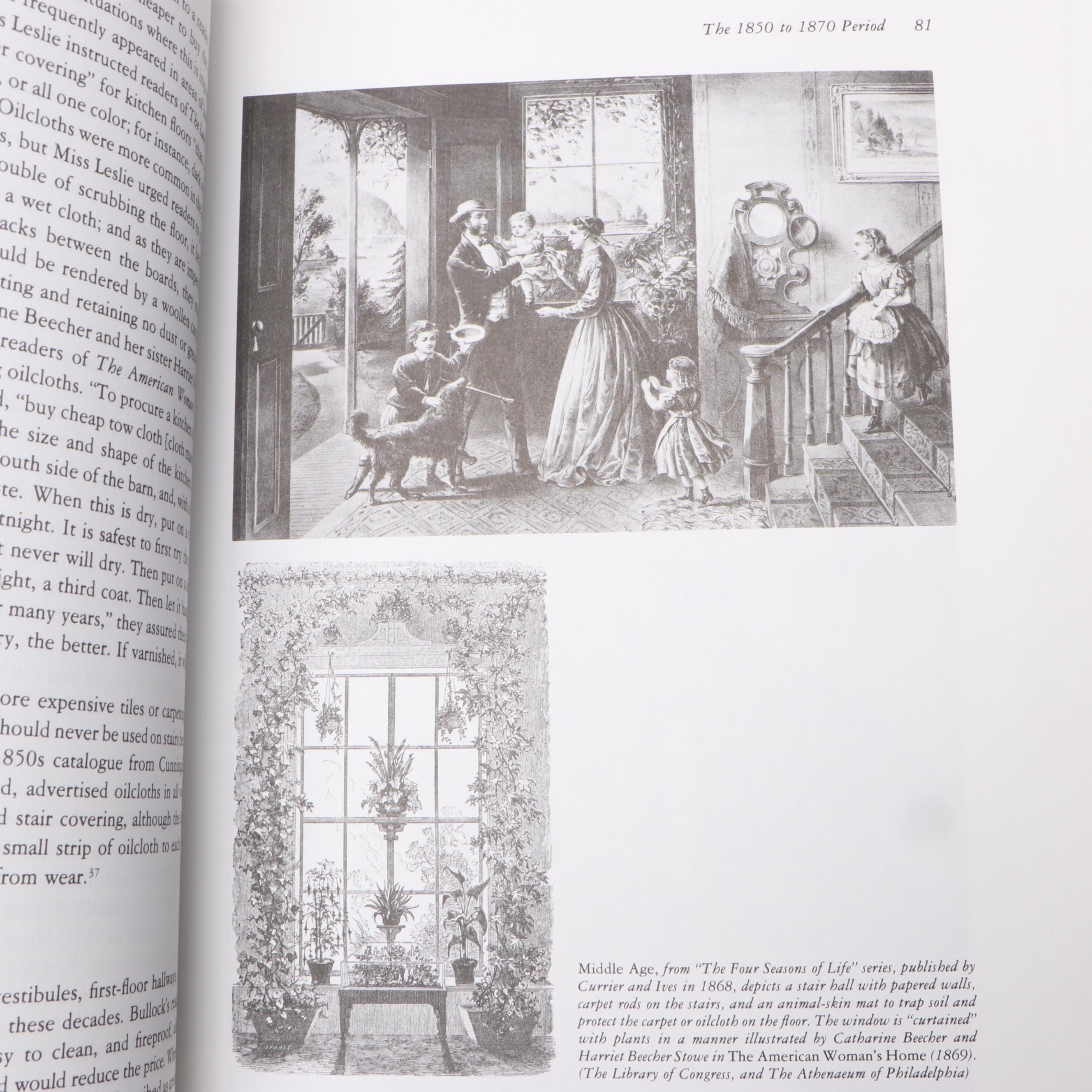 First Edition "Victorian Interior Decoration" and More Interior Design Books