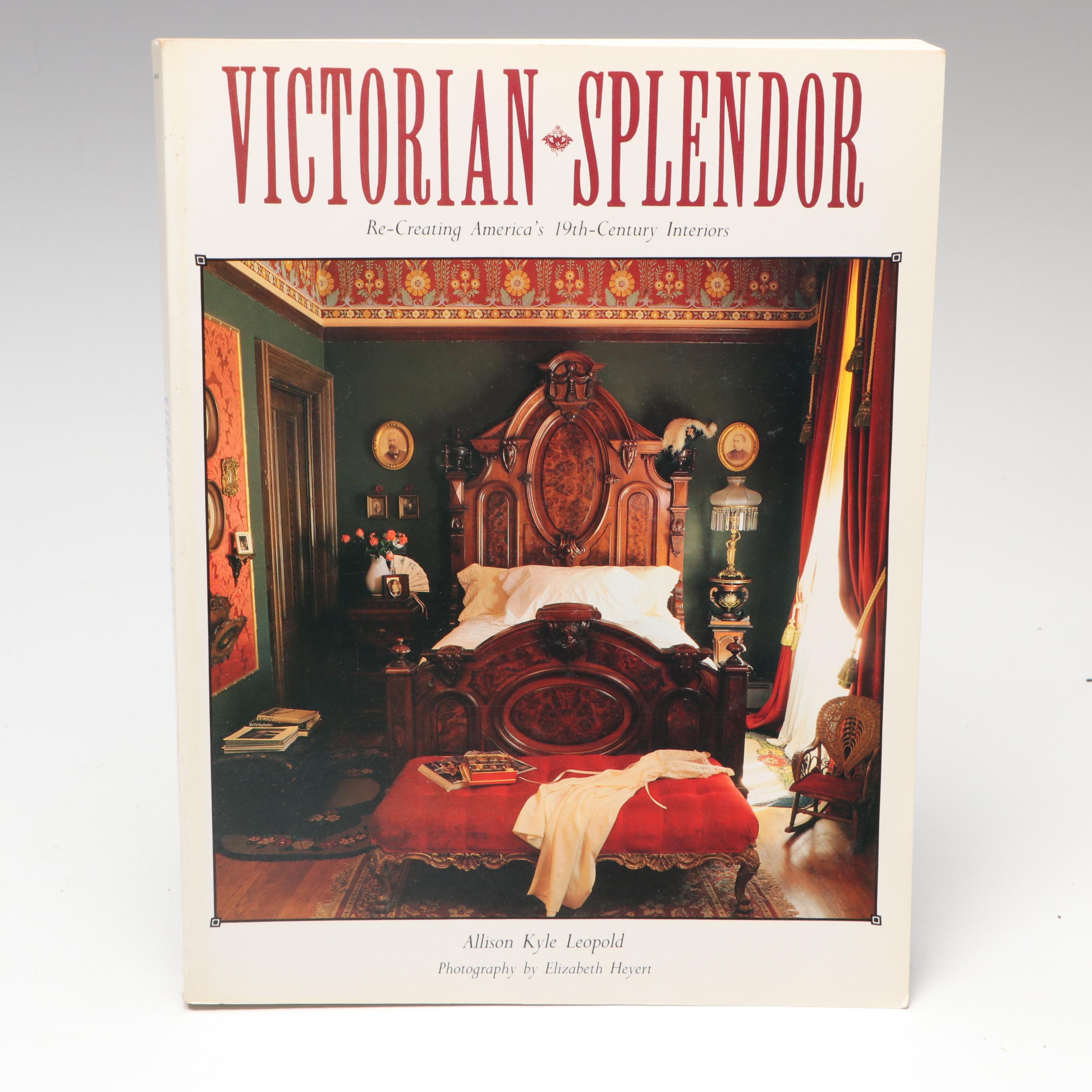 First Edition "Victorian Interior Decoration" and More Interior Design Books