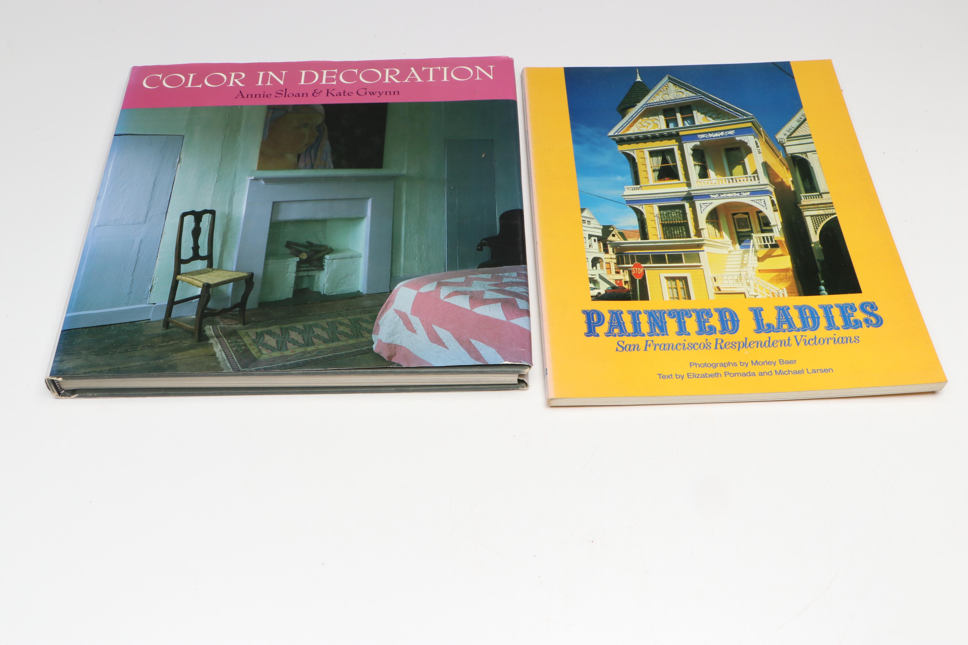 First Edition "Victorian Interior Decoration" and More Interior Design Books