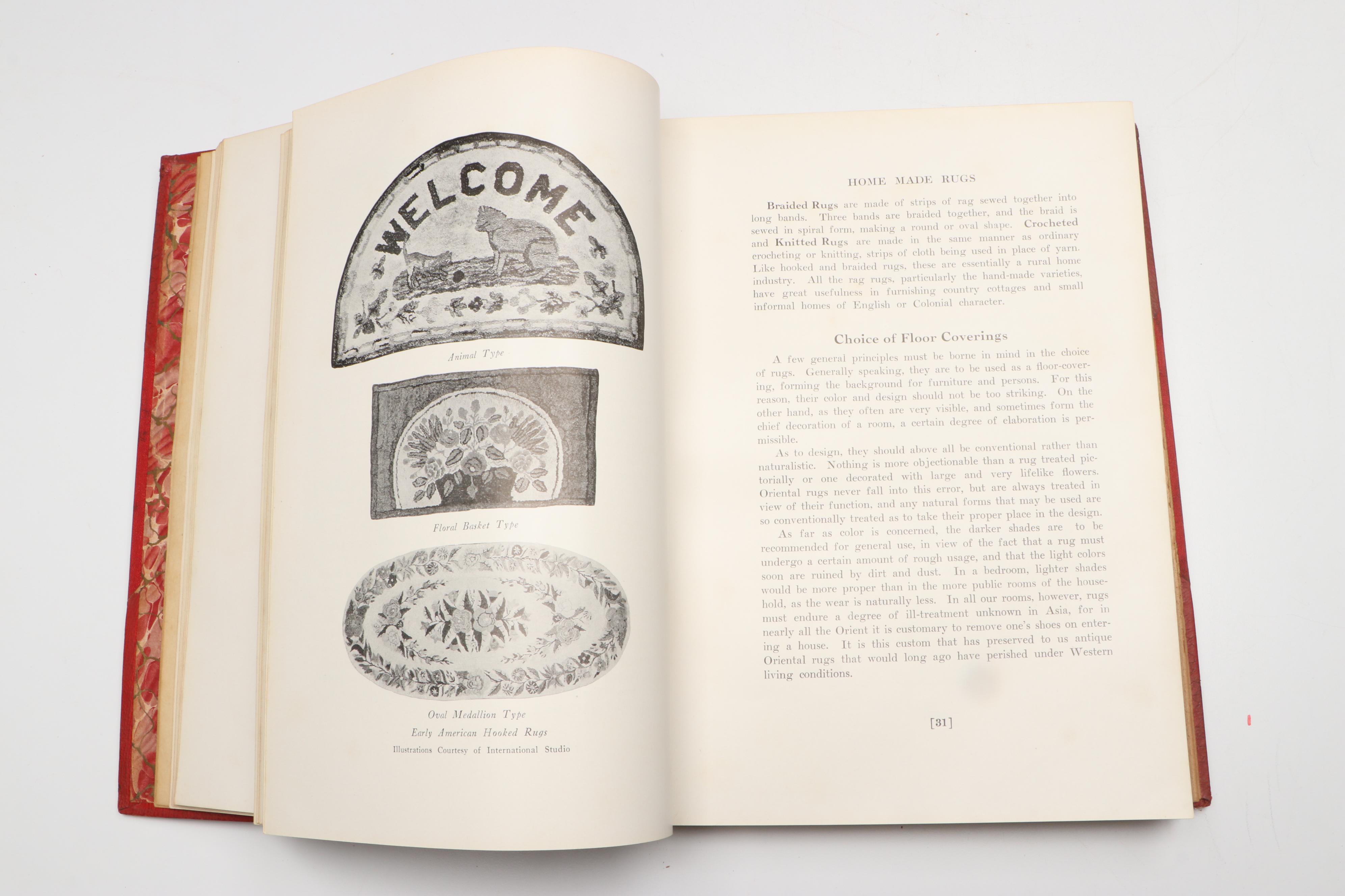 First Edition "Victorian Interior Decoration" and More Interior Design Books