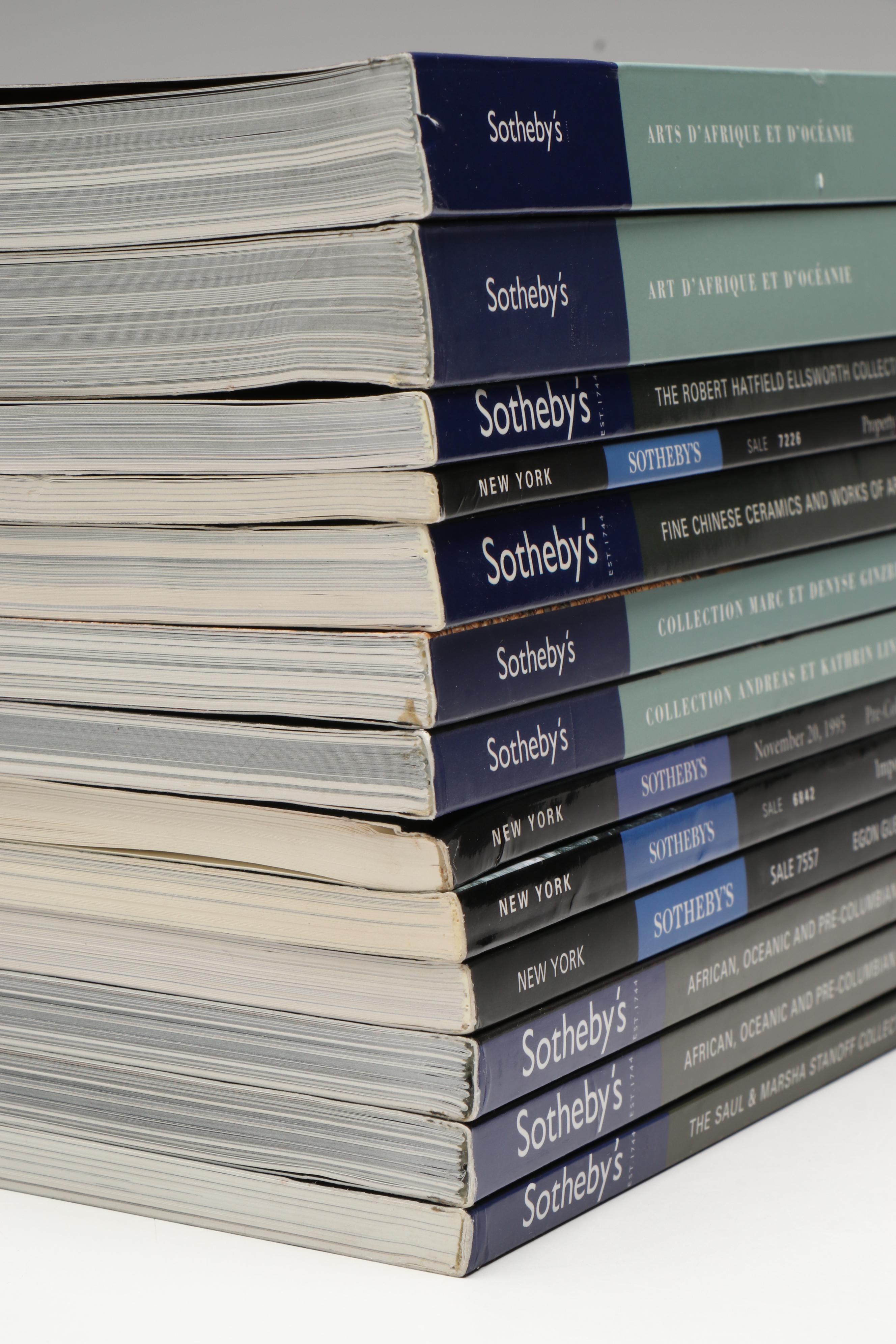 Sotheby's Catalogs Featuring "African, Oceanic and Pre-Columbian Art"