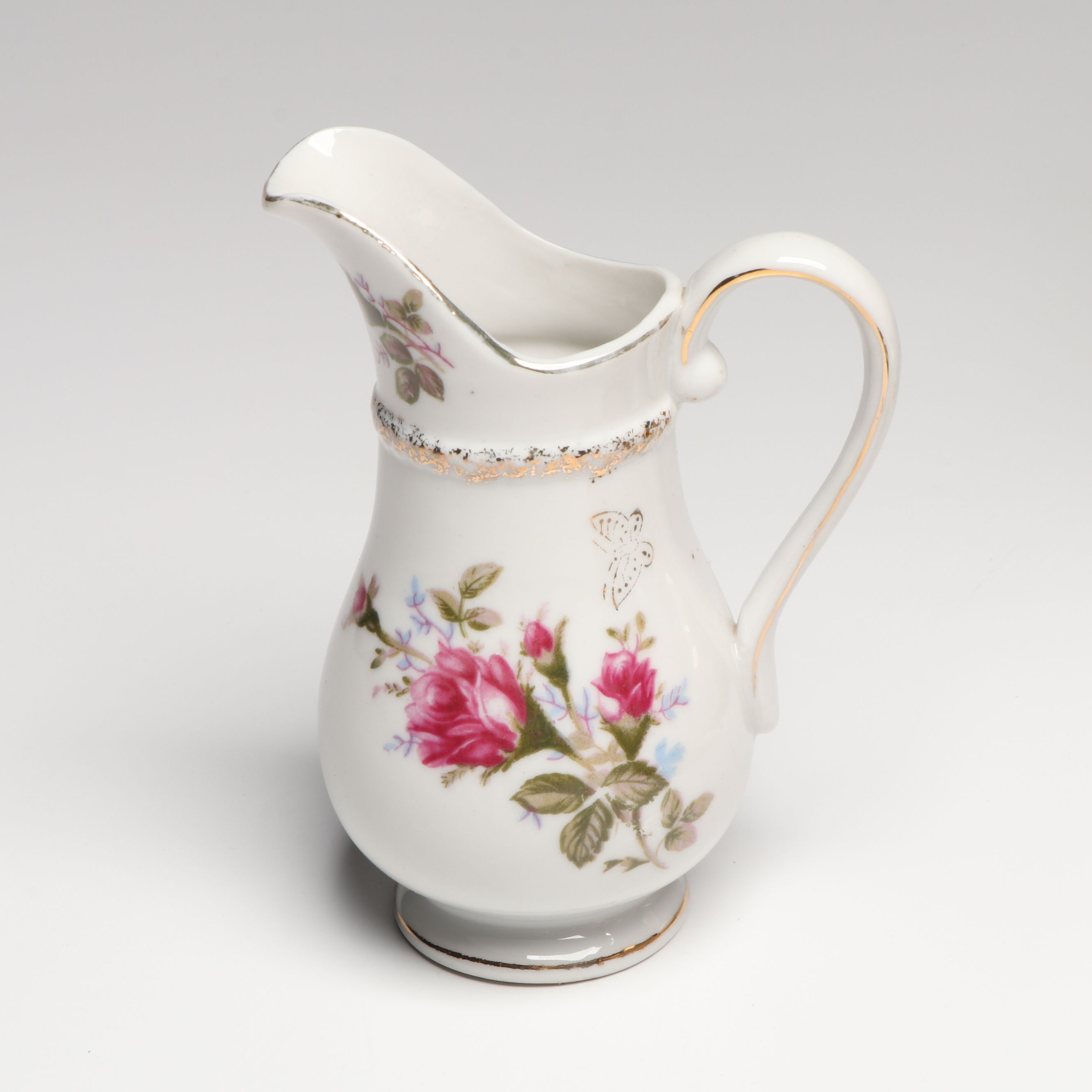 Benrose Applied Flower Cup and Saucer with More Gilt Ceramic Tableware and Décor