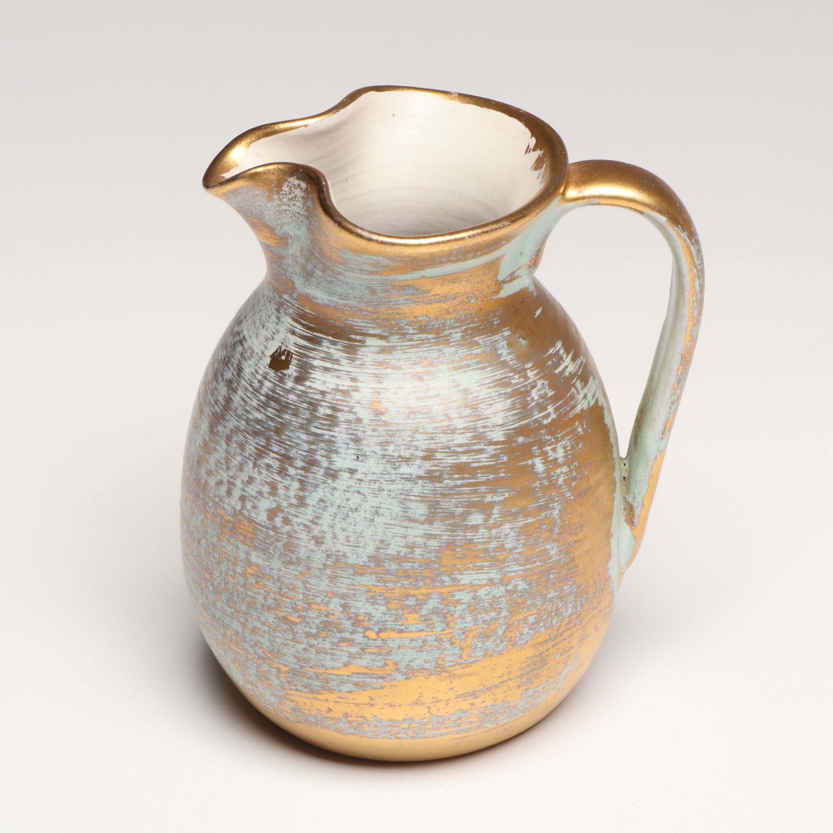 Benrose Applied Flower Cup and Saucer with More Gilt Ceramic Tableware and Décor