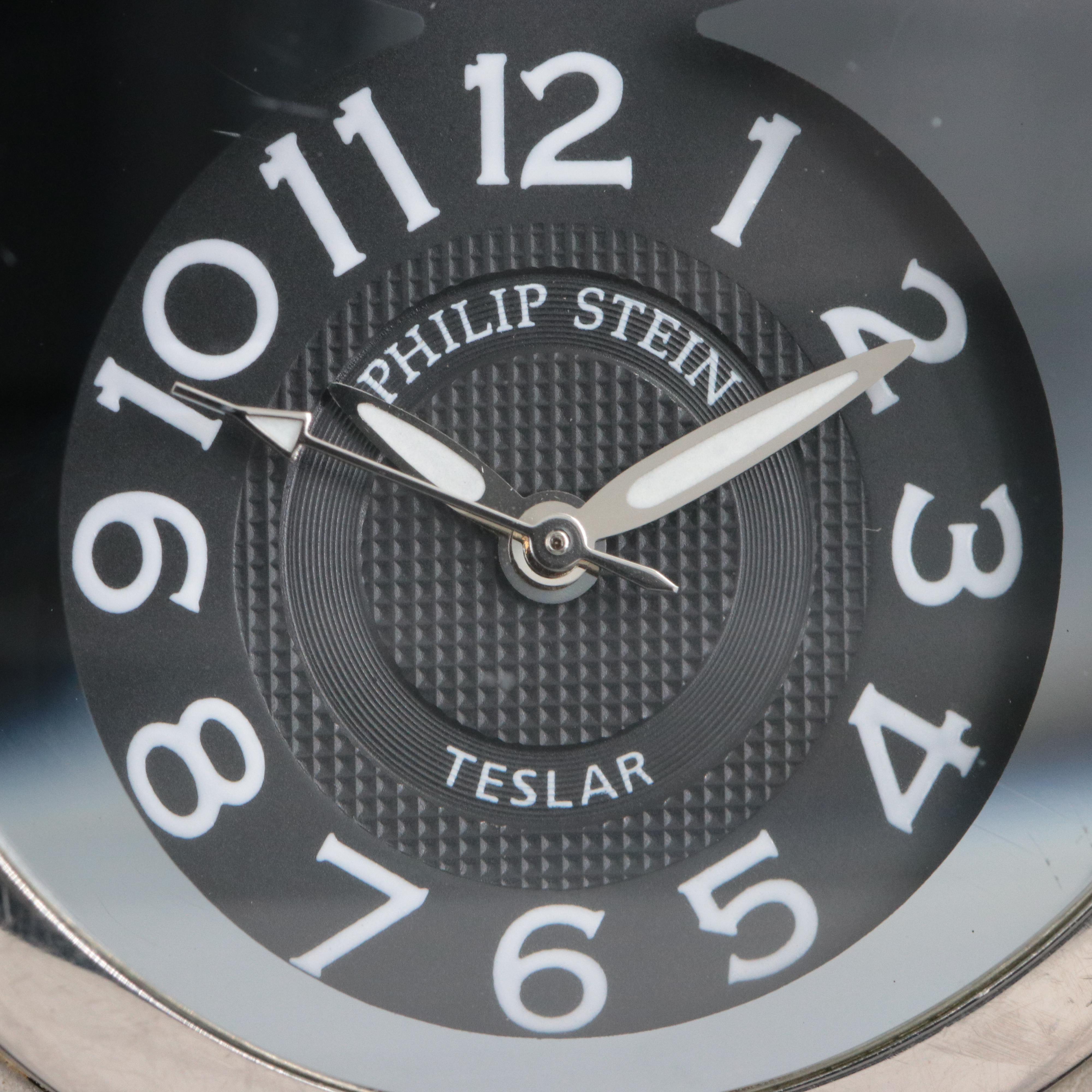 Philip Stein Teslar Dual-Time Chronograph Watch