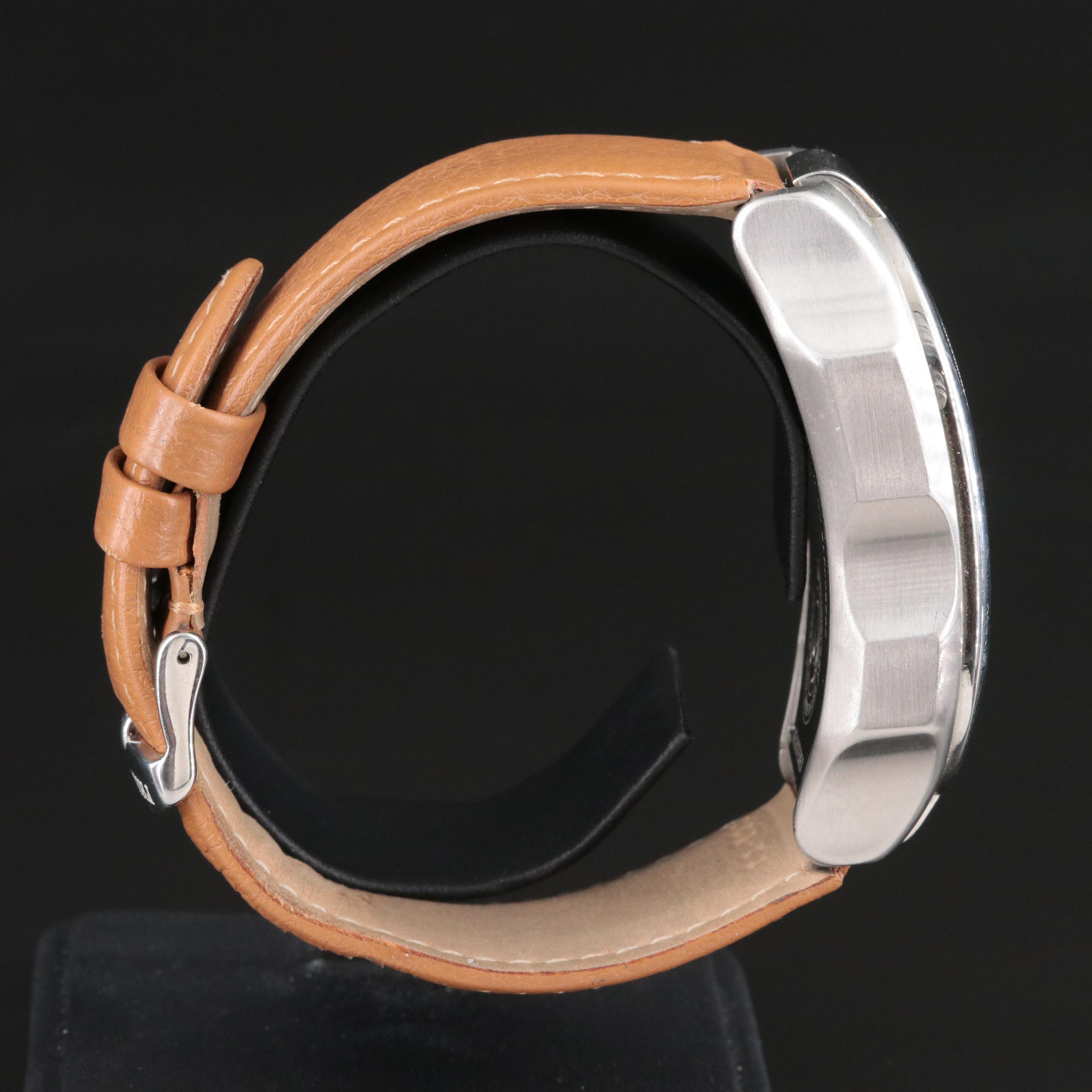 Philip Stein Teslar Dual-Time Chronograph Watch